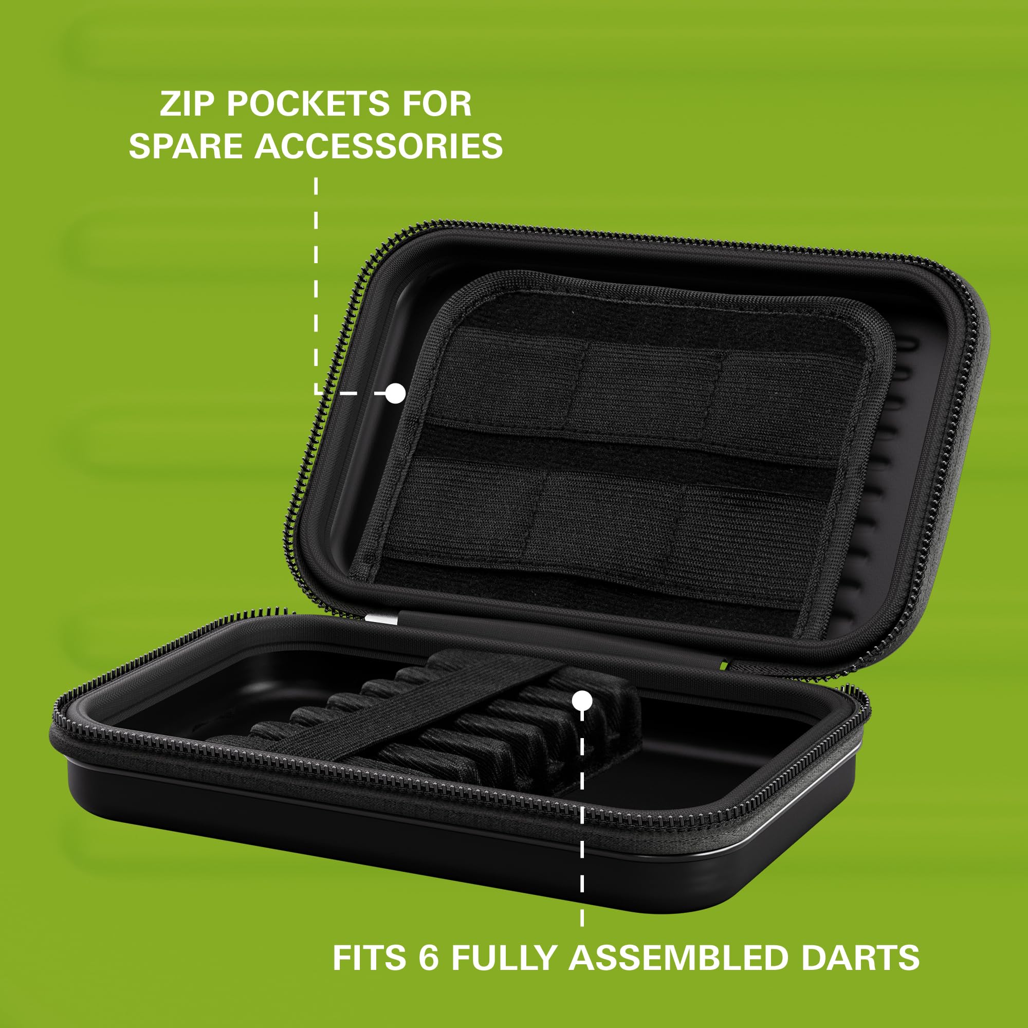 Target Darts Takoma XL Darts Case – uchwyty x 2 zestawy rzutek portfel