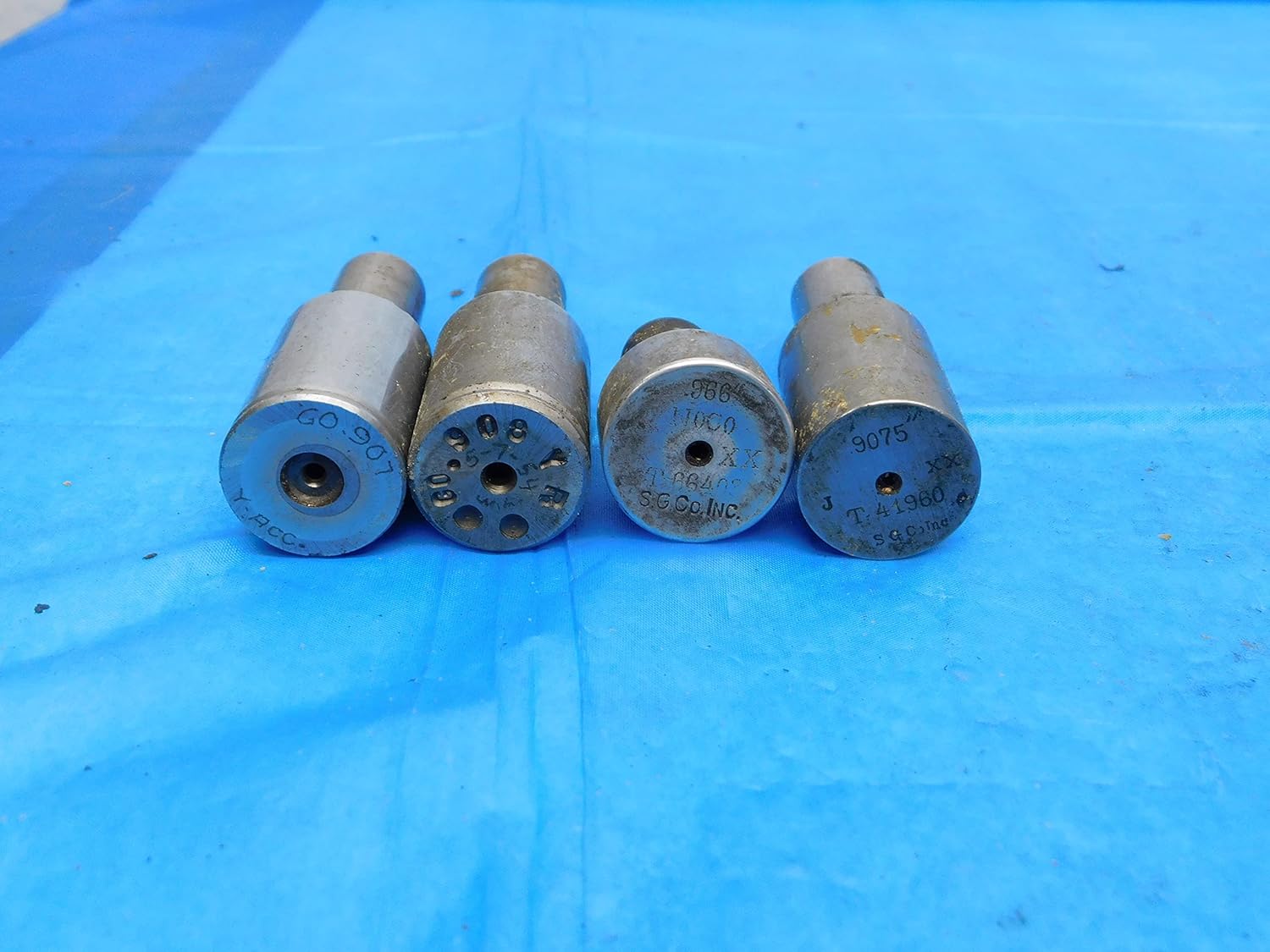 80 PC LOT SMOOTH PIN PLUG GAGE MEMBERS VARIOUS SIZES INSPECTION TOOLS STANDARDS - MB5707AZ1