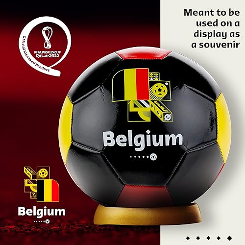 Miniatura 7 de Capelli Sport Copa Mundial de la FIFA Qatar 2022, exhibición de recuerdo de balón de fútbol, con licencia oficial para jugadores de fútbol jóvenes y