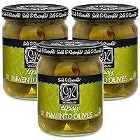 Vista 1 de Sable & Rosenfeld Tipsy - Aceitunas Vermut, 10.6 onzas, paquete de 3