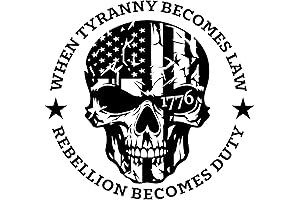 1776 Skull Decal for Trucks: Show You Support the Fight Against Tyranny