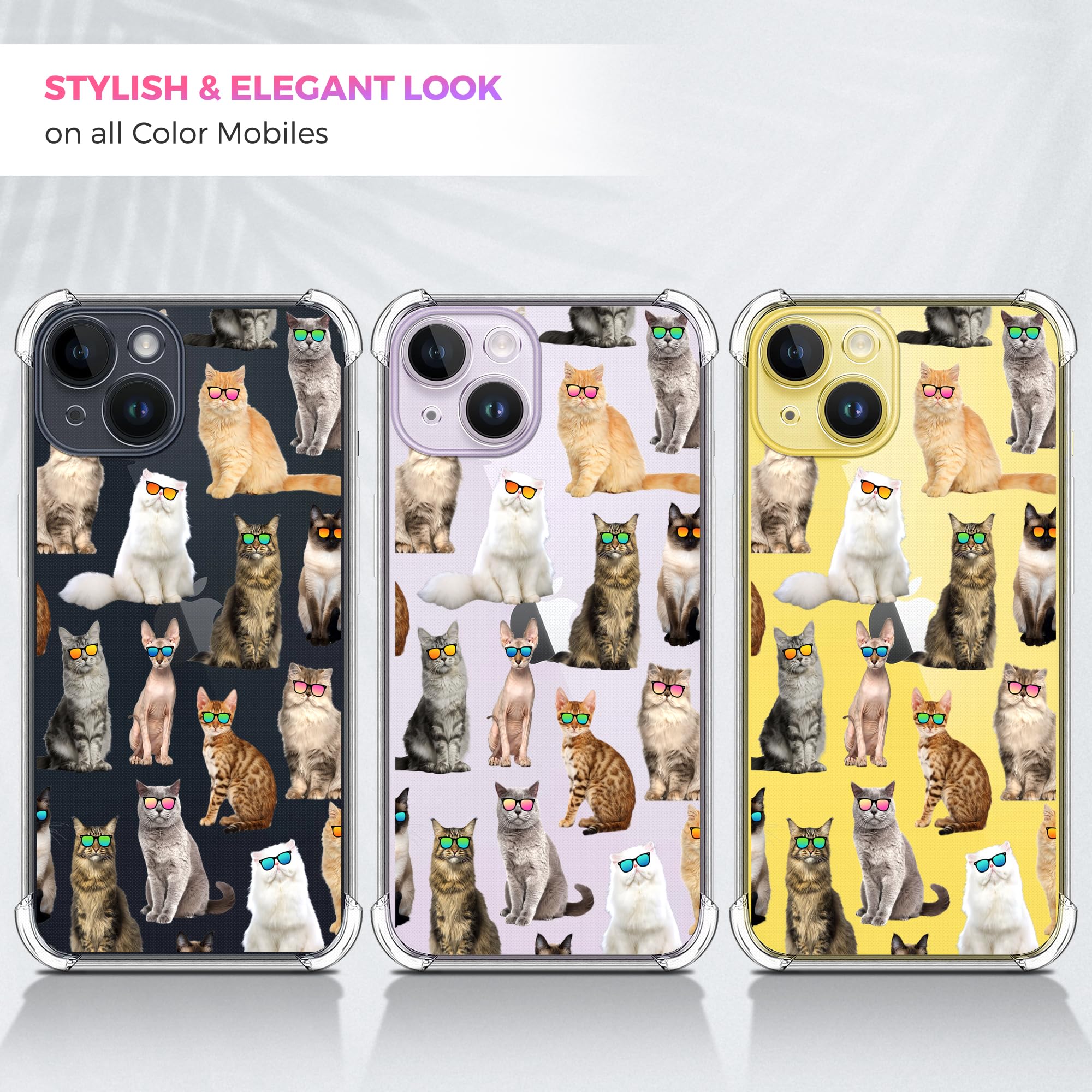GlamCase for iPhone 14, iPhone 14 Clear Case - Image 4