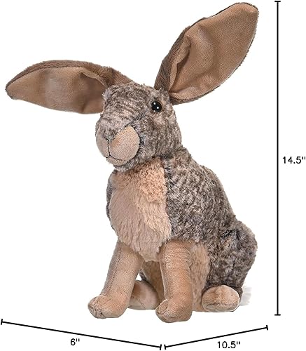 Miniatura 3 de Wild Republic Peluche de liebre, peluche de peluche, regalos para niños, abrazos, 12 pulgadas