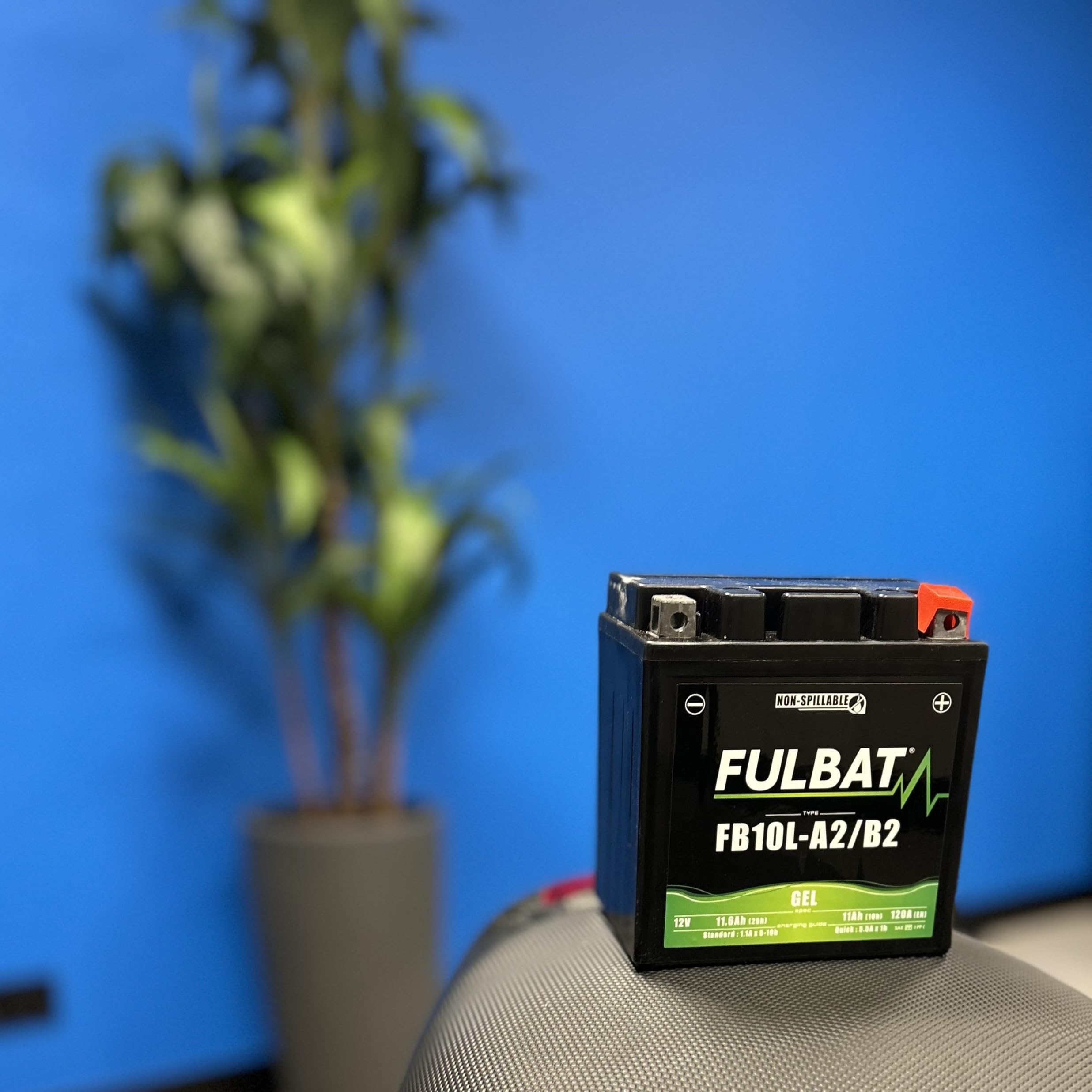 Fulbat - Batterie moto FULBAT FB10L-A2/B2 GEL / YB10L-A2/B2 SLA Etanche 11,6AH 120 AMPS