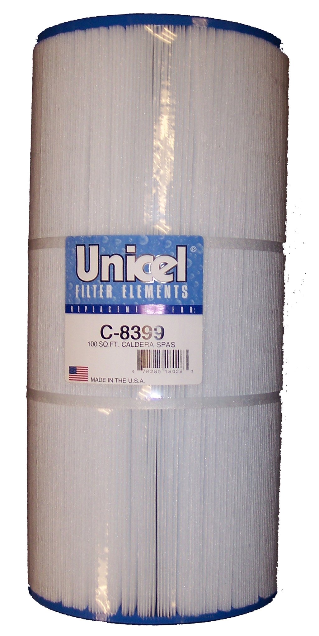 Unicel C-8399 Replacement Filter Cartridge for 100 Square Foot Caldera,White