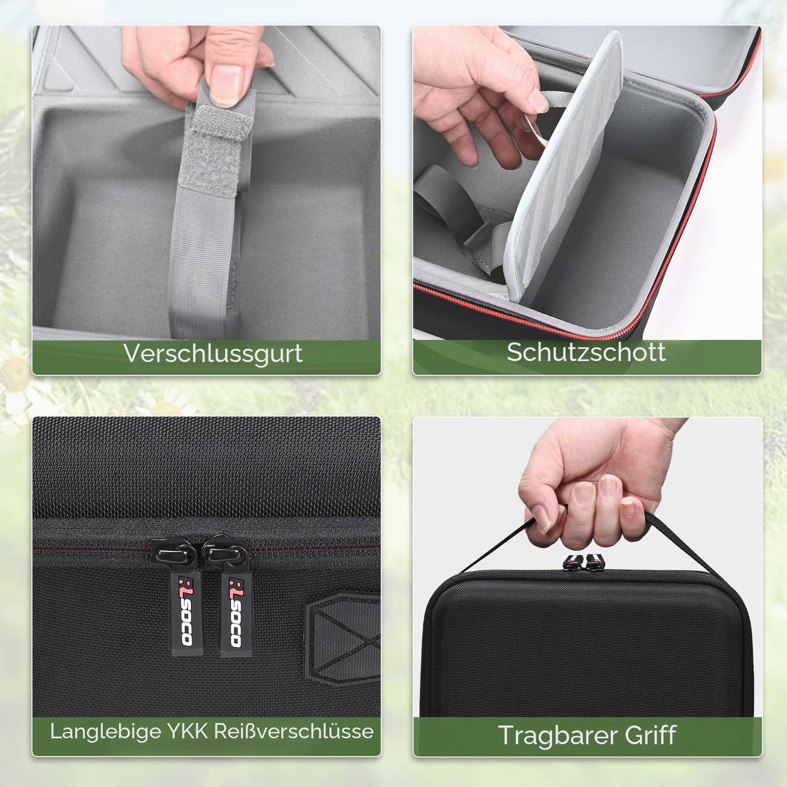 RLSOCO Tasche für XGIMI MoGo 2 Pro 1080P Mini-Projektor & für Samsung The Freestyle 2. Generation