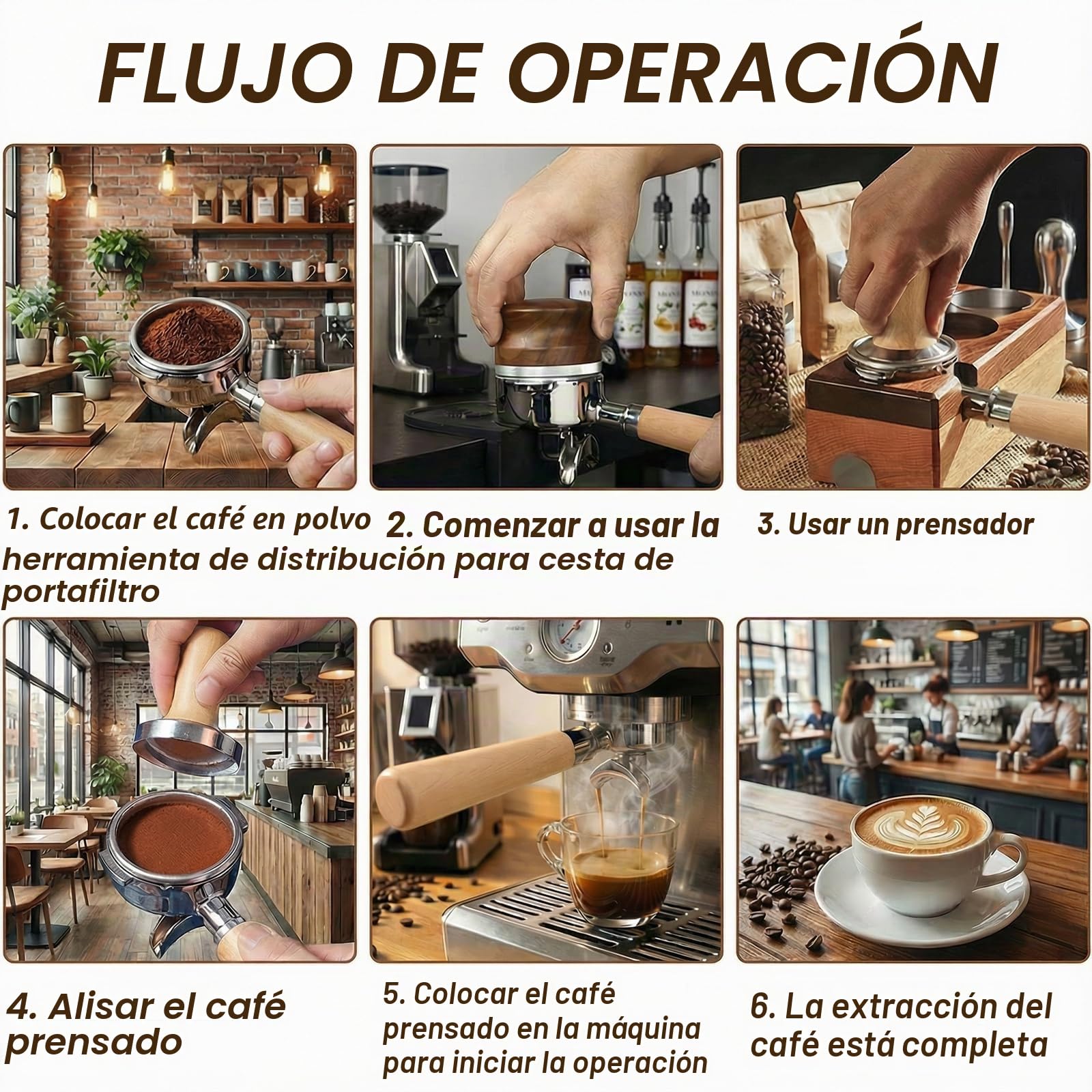 Portafiltros 51mm para DeLonghi Dedica EC680 EC685 y Smeg, portafiltro de acero inoxidable con mango ergonómico de madera premium, doble salida, diseño de 3 orejas, portafiltro de espresso, incluye