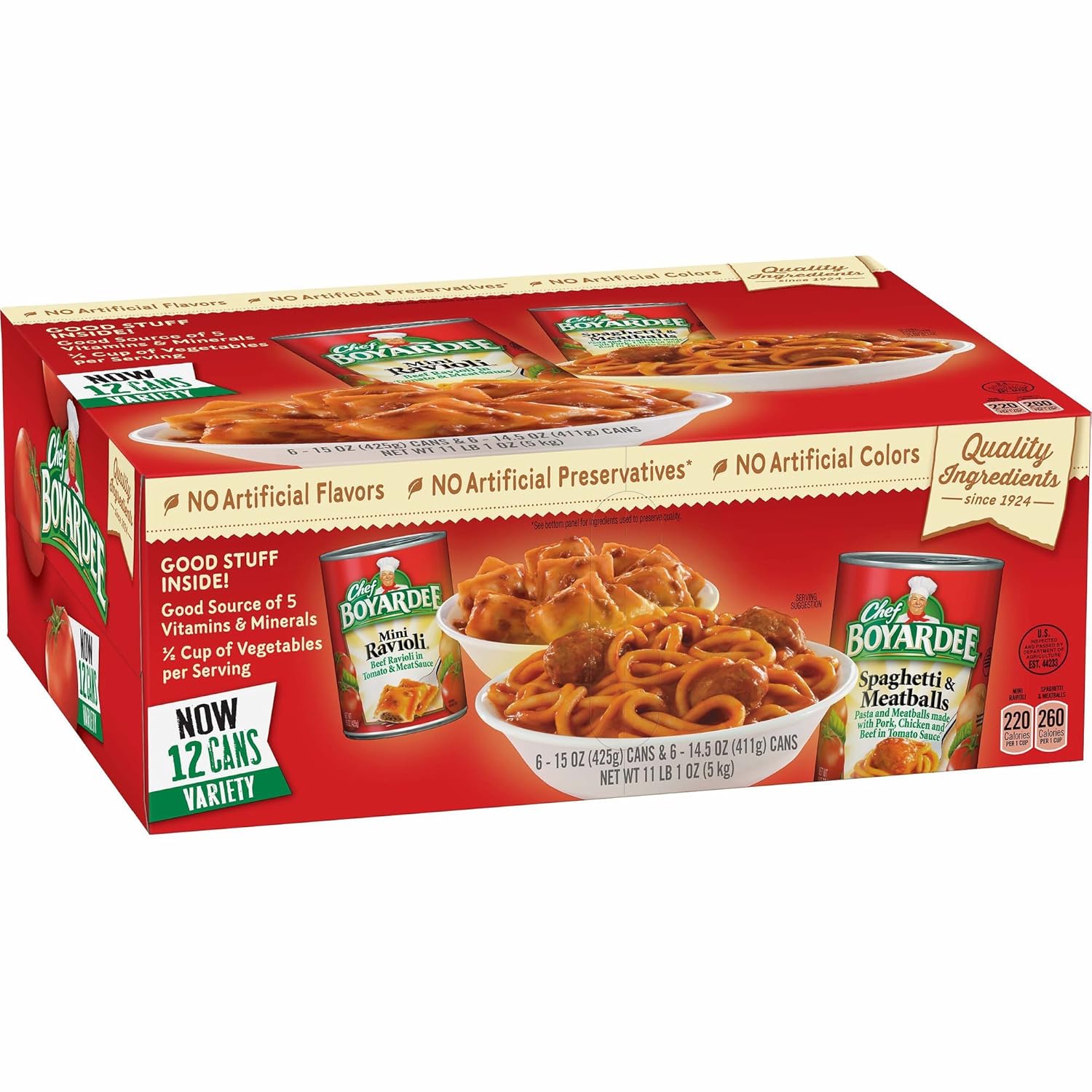 Variety Pack, 12 Cans