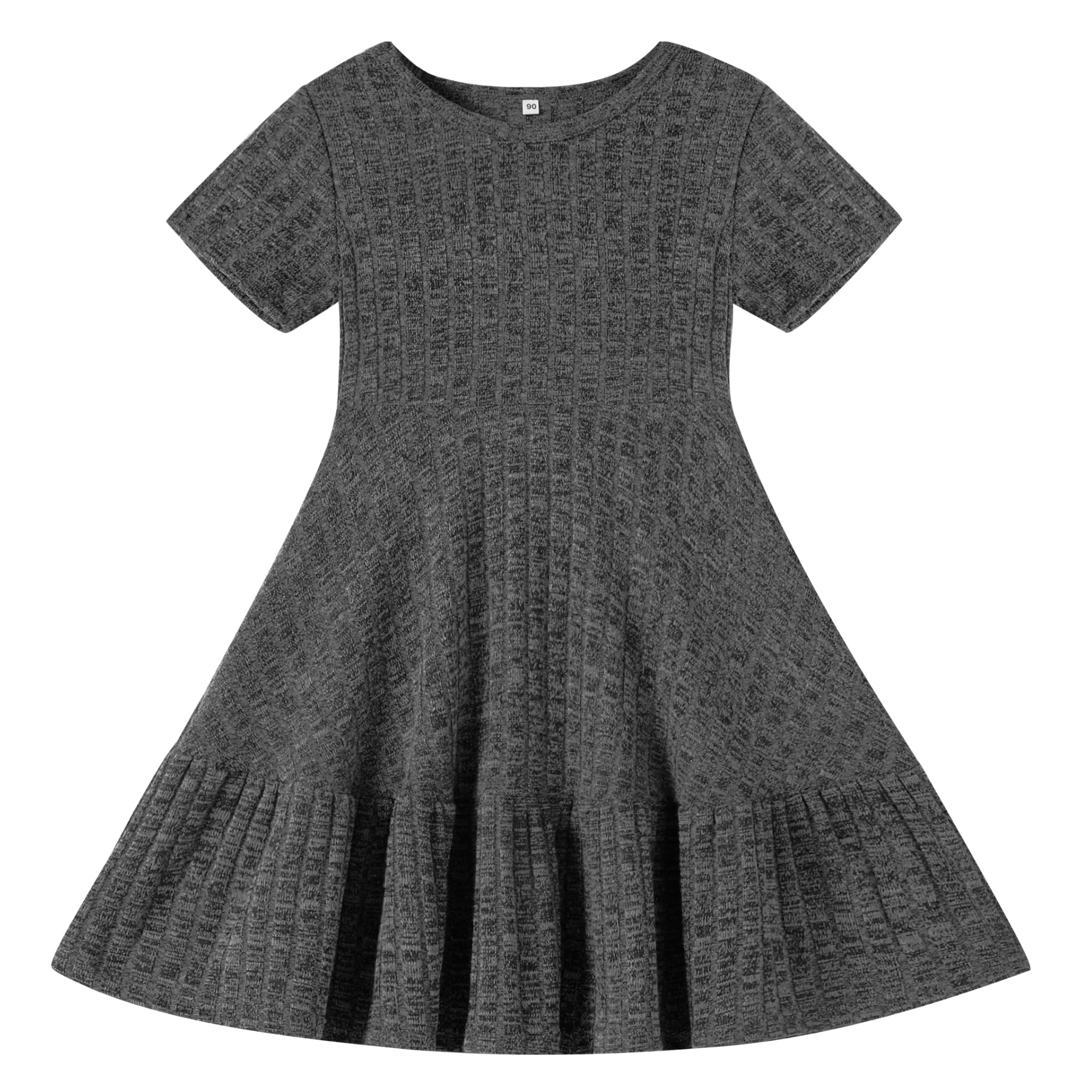 Kionio Toddler Baby Girls Summer Dresses Tiered Kids Swing Sundress Casual Birthday Beach Little Girl Boho Dress