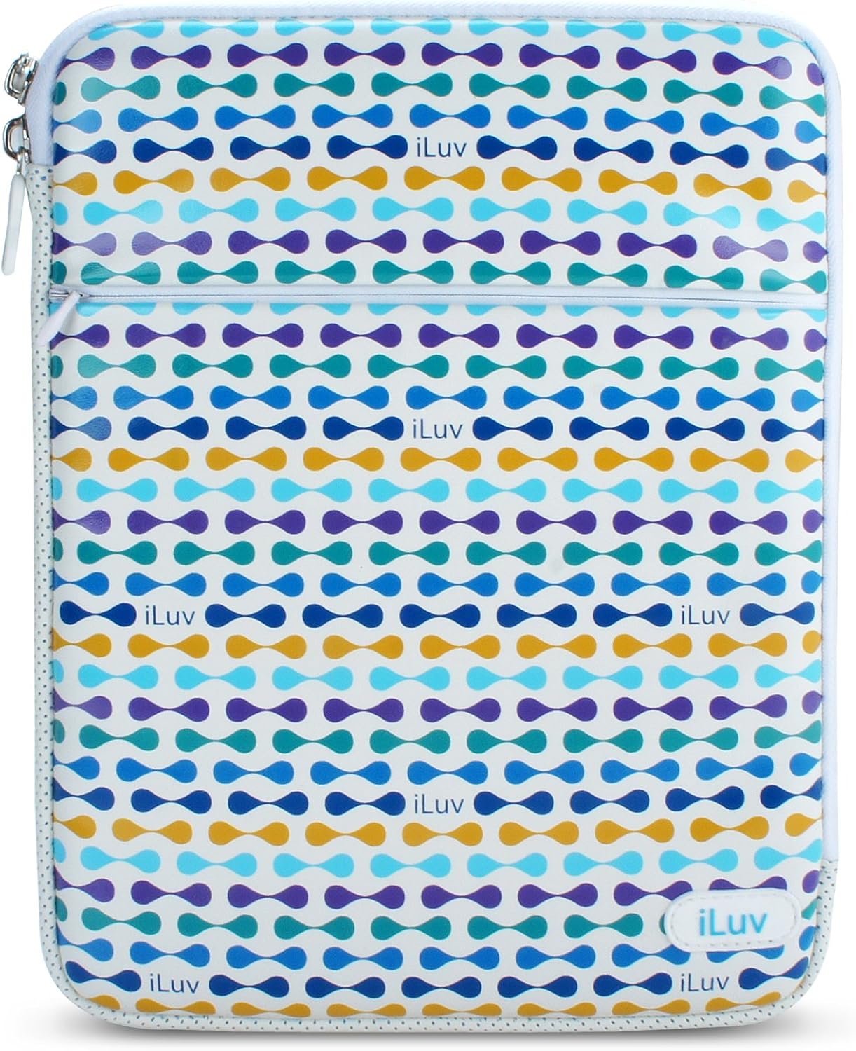 iLuv The Luxe, Leatherette Sleeve for iPad 3rd Generation, iPad 2 and iPad - Blue (iCC2012BLU)