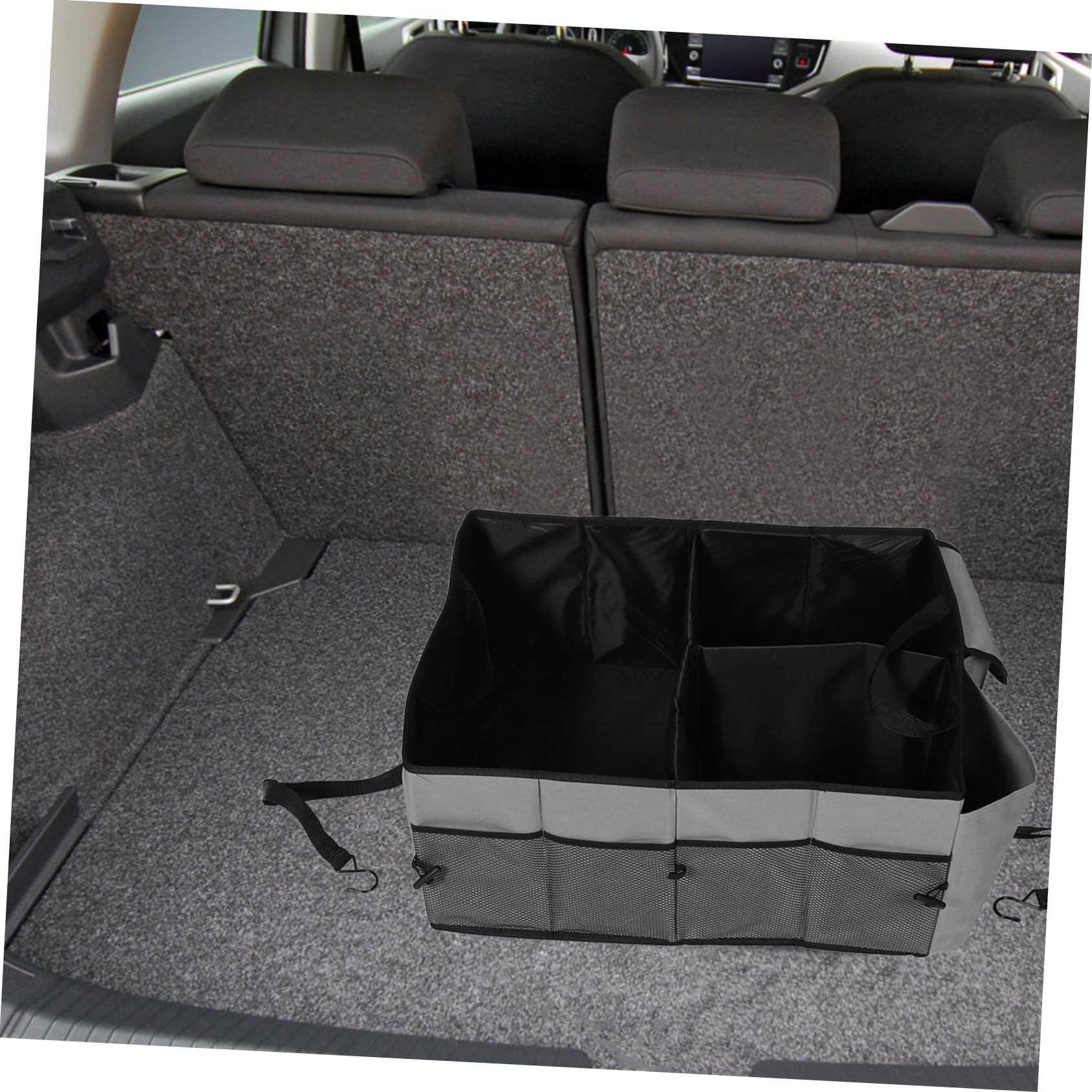 Cabilock Organizador De Maletero Para Suv Plegable Múltiples Compartimentos Para Guardar y Organizar Artículos El Maletero De Coche Fabricado Material Resistente y Duradero