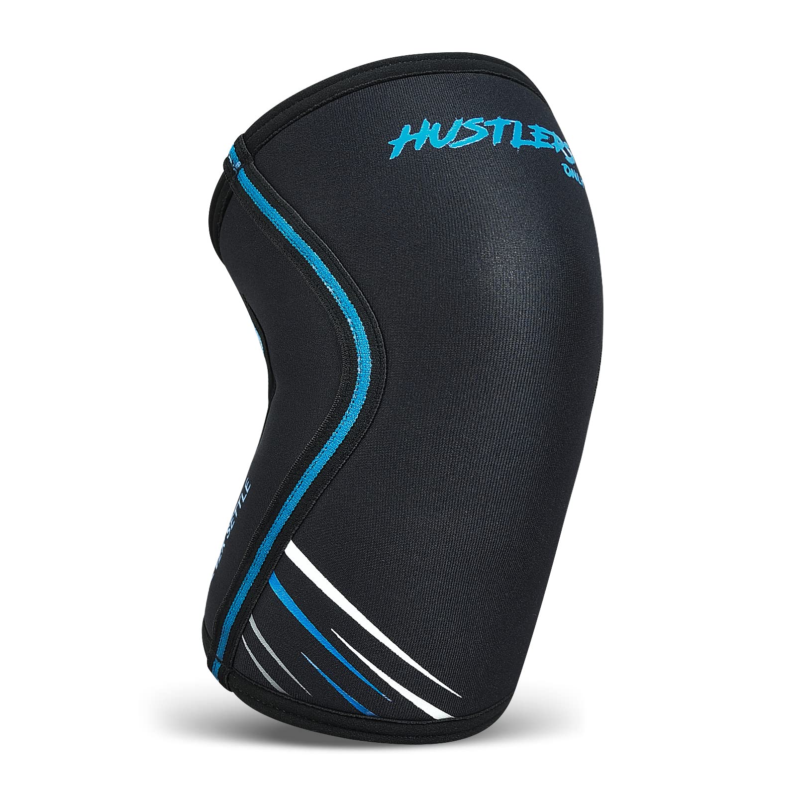 Hustlers Only Ginocchiere In Neoprene Da 5 Mm Per Sollevamento Pesi - Supporto Articolare Per Palestra, Powerlifting, Unisex, Antiscivolo