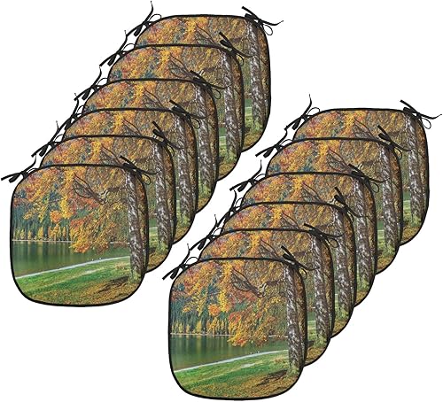 Miniatura 177 de Lunarable Cojín retro para silla, mujer con cabello, letrero de victoria con burbujas de discurso, inspirado en arte pop, acolchado de asiento para