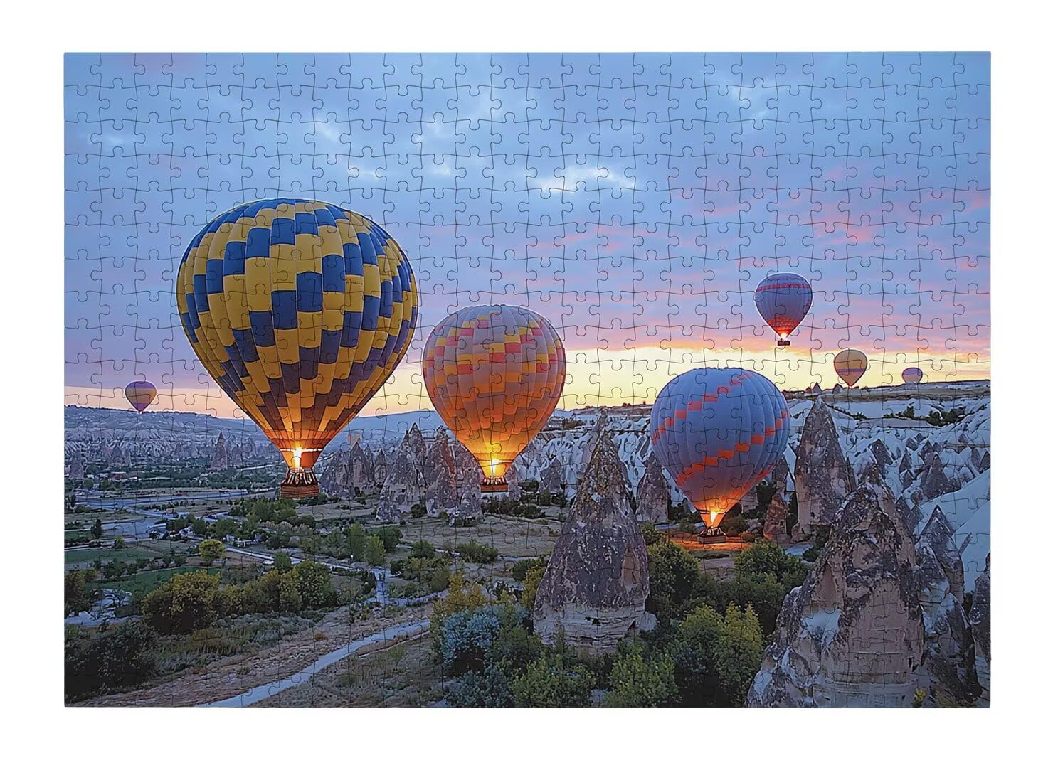 Puzzle Mongolfiera, Puzzle 5000 Pezzi Arte per Adulti, Regalo Donna -4729
