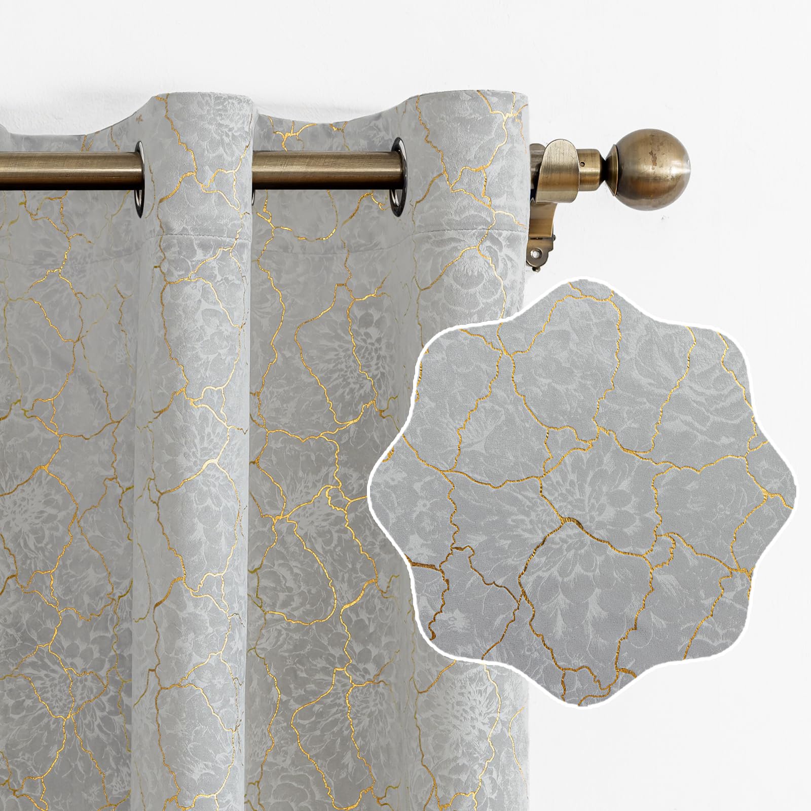 Ystyle Cortinas Salon Terciopelo 2 Piezas con Ojales, 117x137cm, Cortinas Termicas Aislantes Frio Y Calor, Modernas Suave Cortina Habitacion Terciopelo, Beige Global Recycled Standard Global Recycled Standard Global Recycled Standard