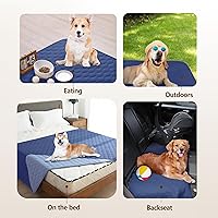 Vista 192 de gogobunny Funda de cama 100% impermeable de doble cara para perro, manta para mascotas, sofá, muebles, protector para cachorros, perros grandes