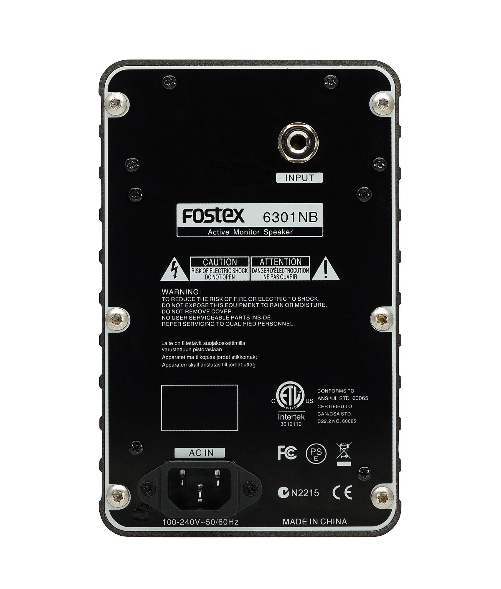 Amazon | FOSTEX モニタースピーカー 6301NB | モニタースピーカー