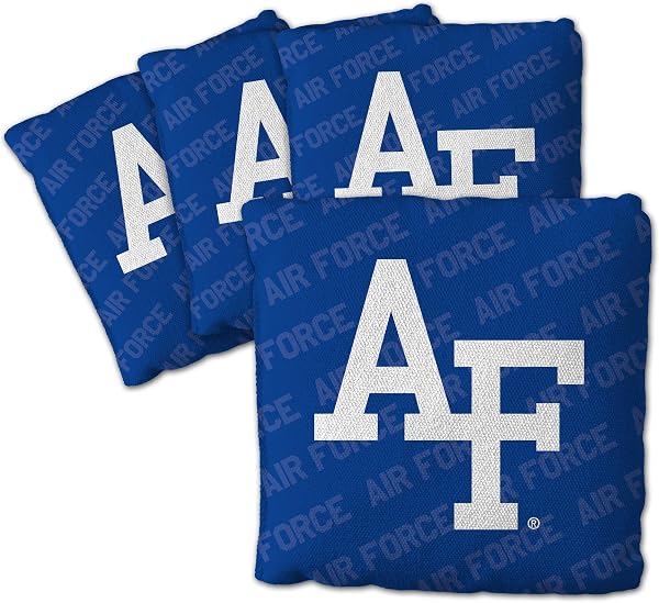 YouTheFan Officially-Licensed NCAA Set of 4 Cornhole Bags - All Weather Regulation 6Γ’β¬