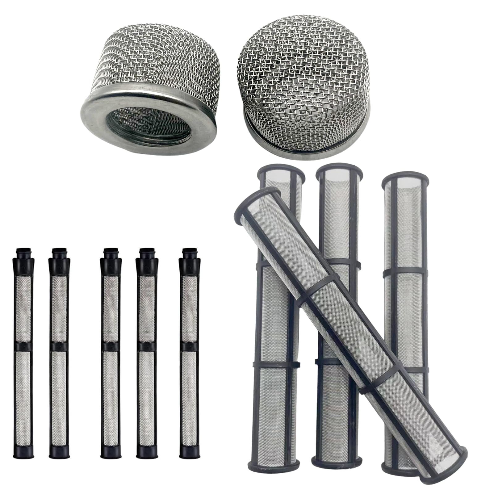 LUCKXUANYUAN Airless Spray Filter Screen Set 244067 181072 287032 Replacement for Graco Paint Sprayer Parts 695 795 1095 1595 3900 5900 7900,Pump Inner Core and Gun Filter — image 1