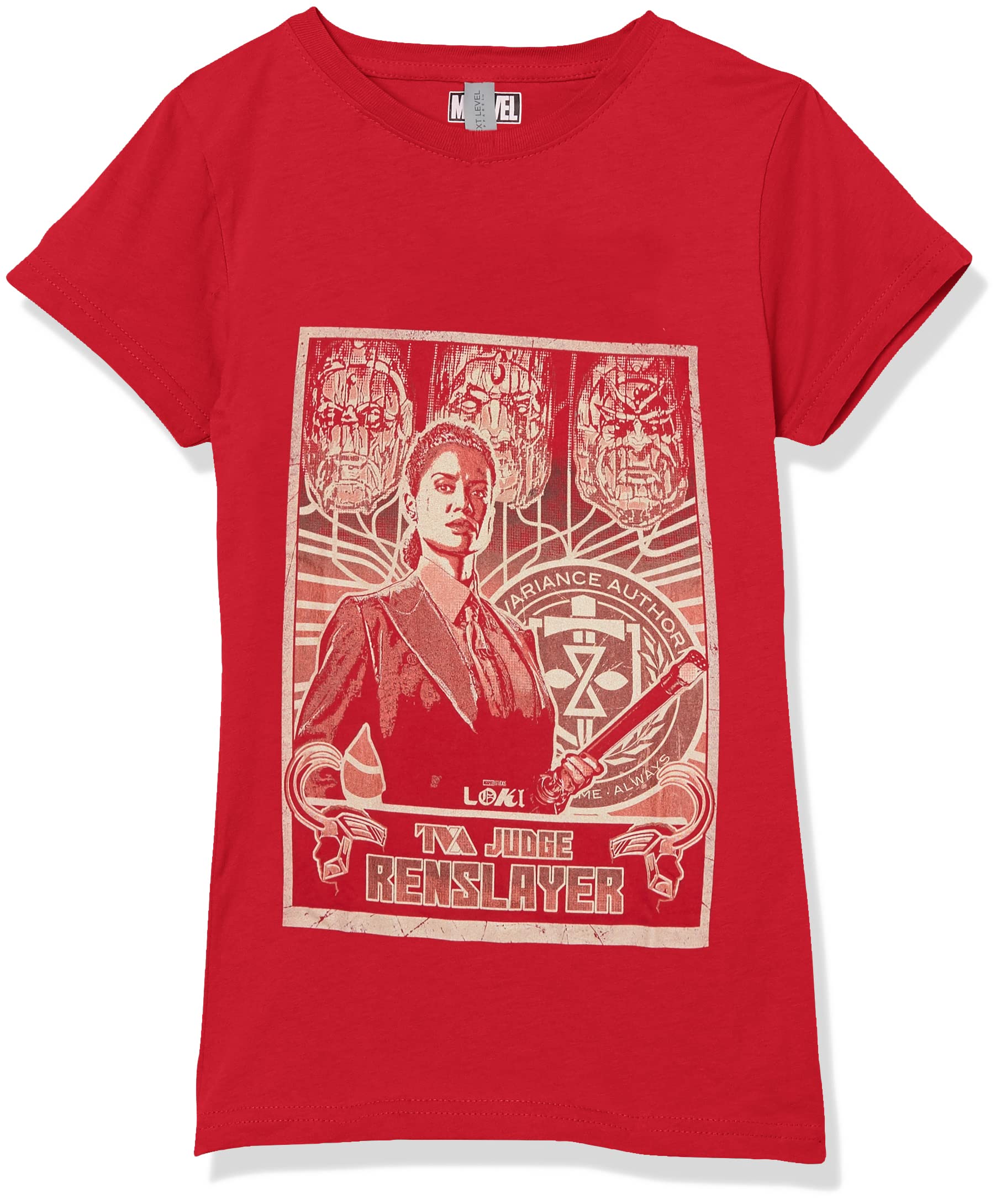 T-Shirt Marvel Loki Fille avec Imprimé Équipe Variant Multivers - 3