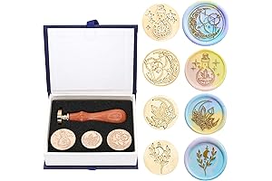 SWANGSA's Celestial Wax Seal Set: Mystical Moon & Nature's Embrace