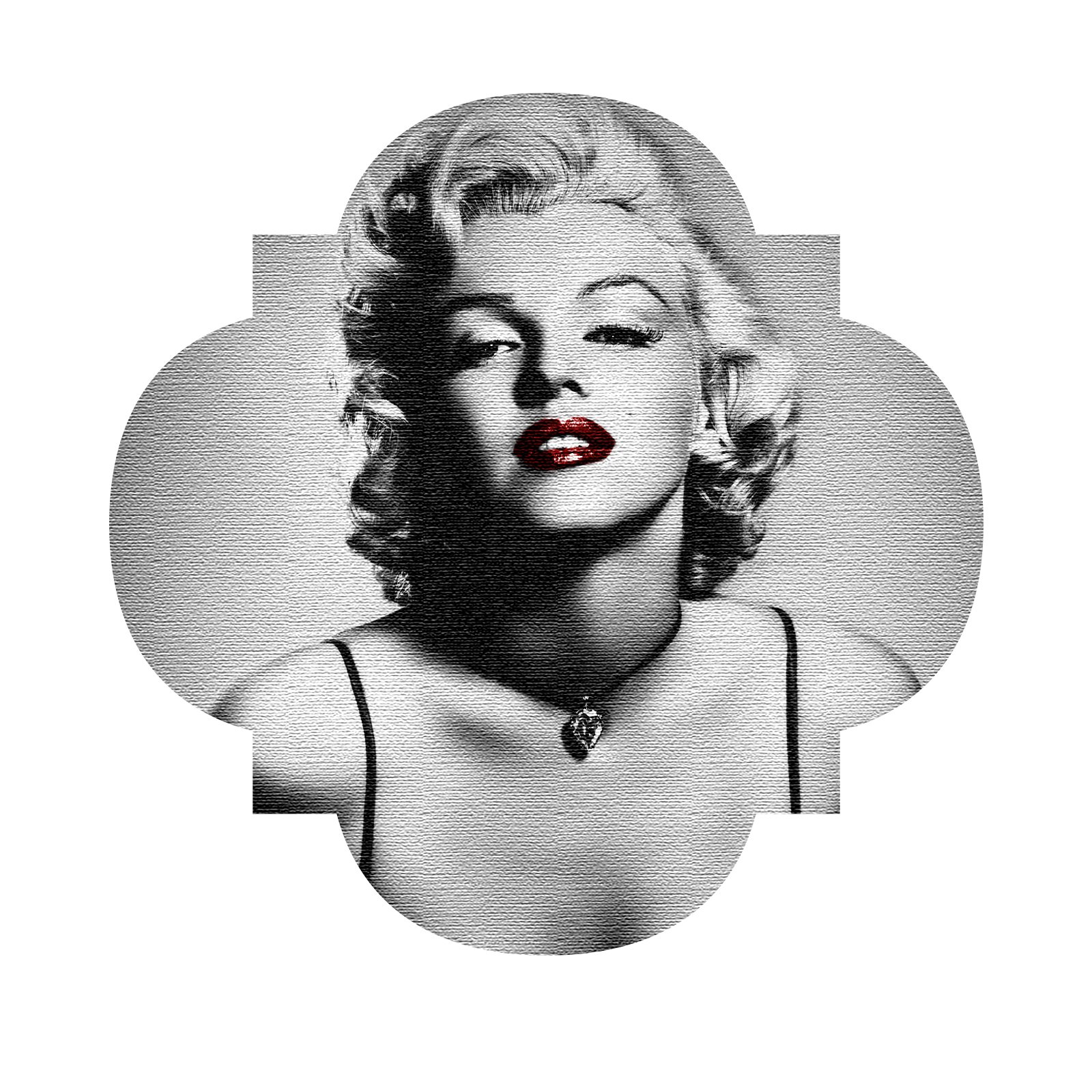 Marilyn Pose Guitar Instrument Pickguard Sticker - 4.5