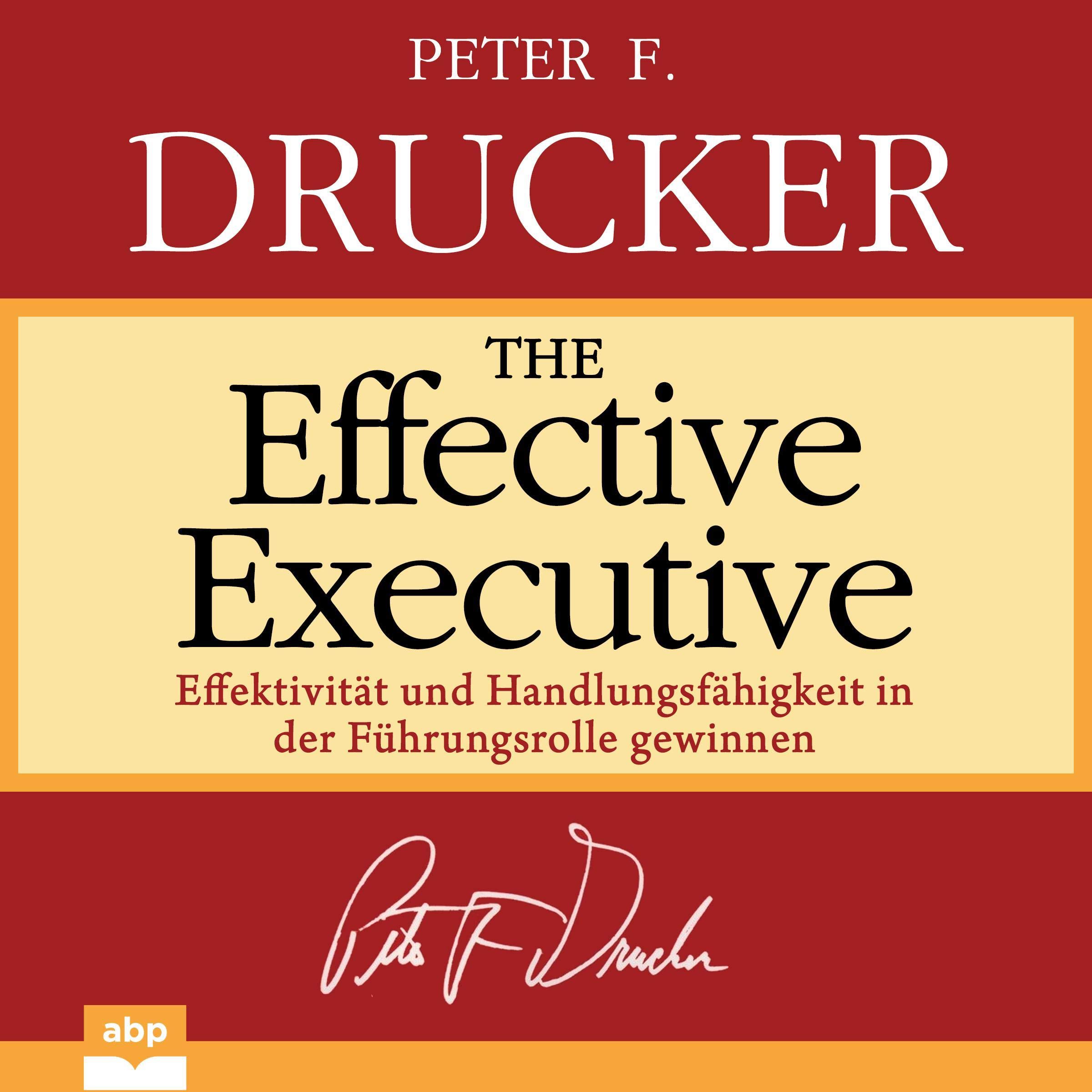 The Effective Executive