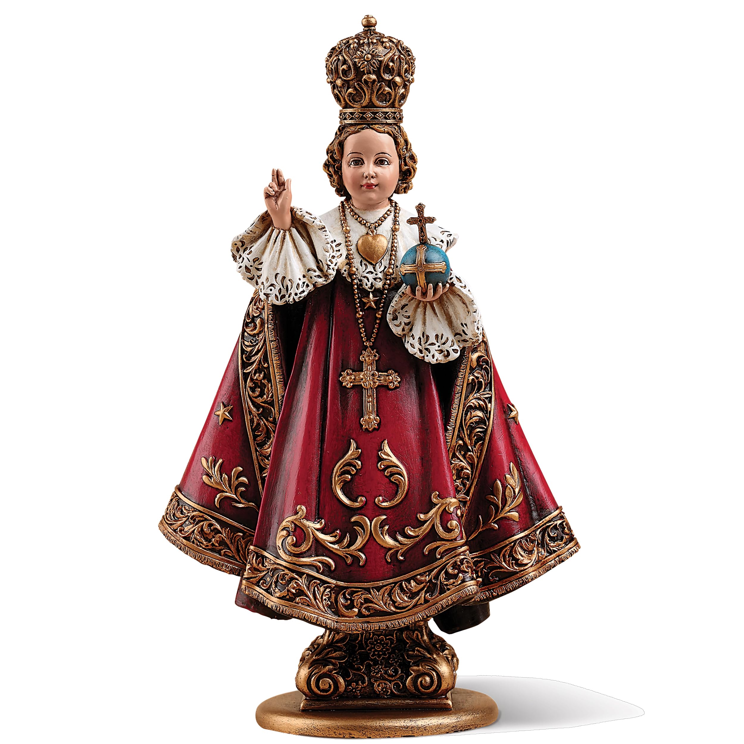 Roman Niemowlę z Pragi I.O.P Statua Dzieciątka Chrystus Jezus