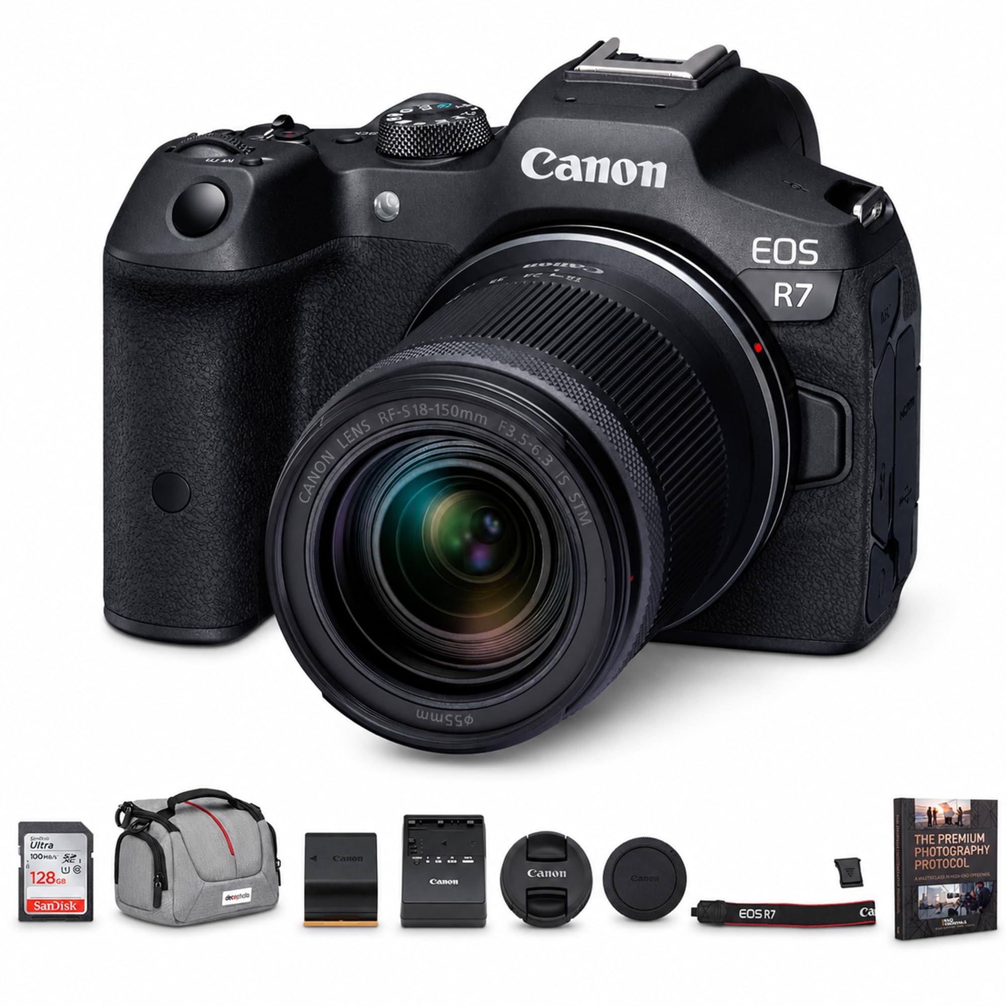 Amazon.com : Canon EOS R7 Mirrorless APS-C Camera with RF-S 18