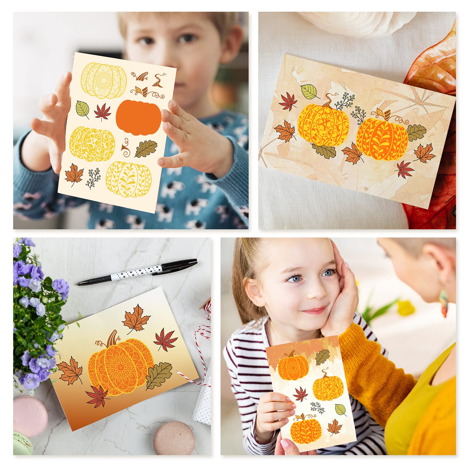 Amazon.com: PH Pandahall Halloween Stamps Pumpkin Clear Silicone  display picture 1