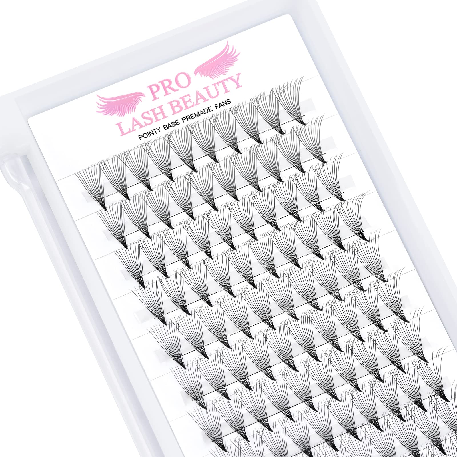 2026 NEW Flat Lashes Cluster Wimpern Fertige Wimpernfächer