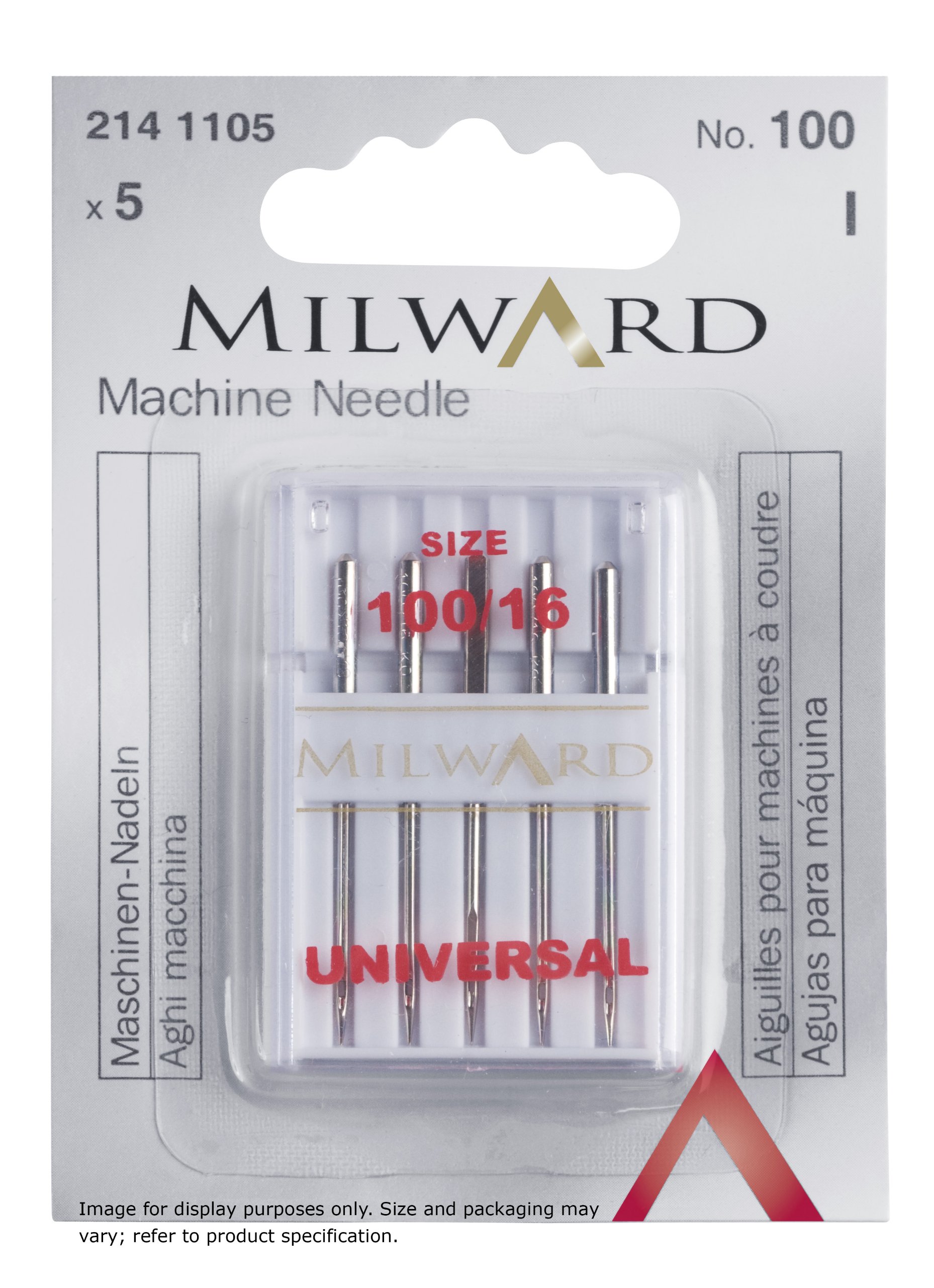 Universal Sewing Machine Needles, 100/16