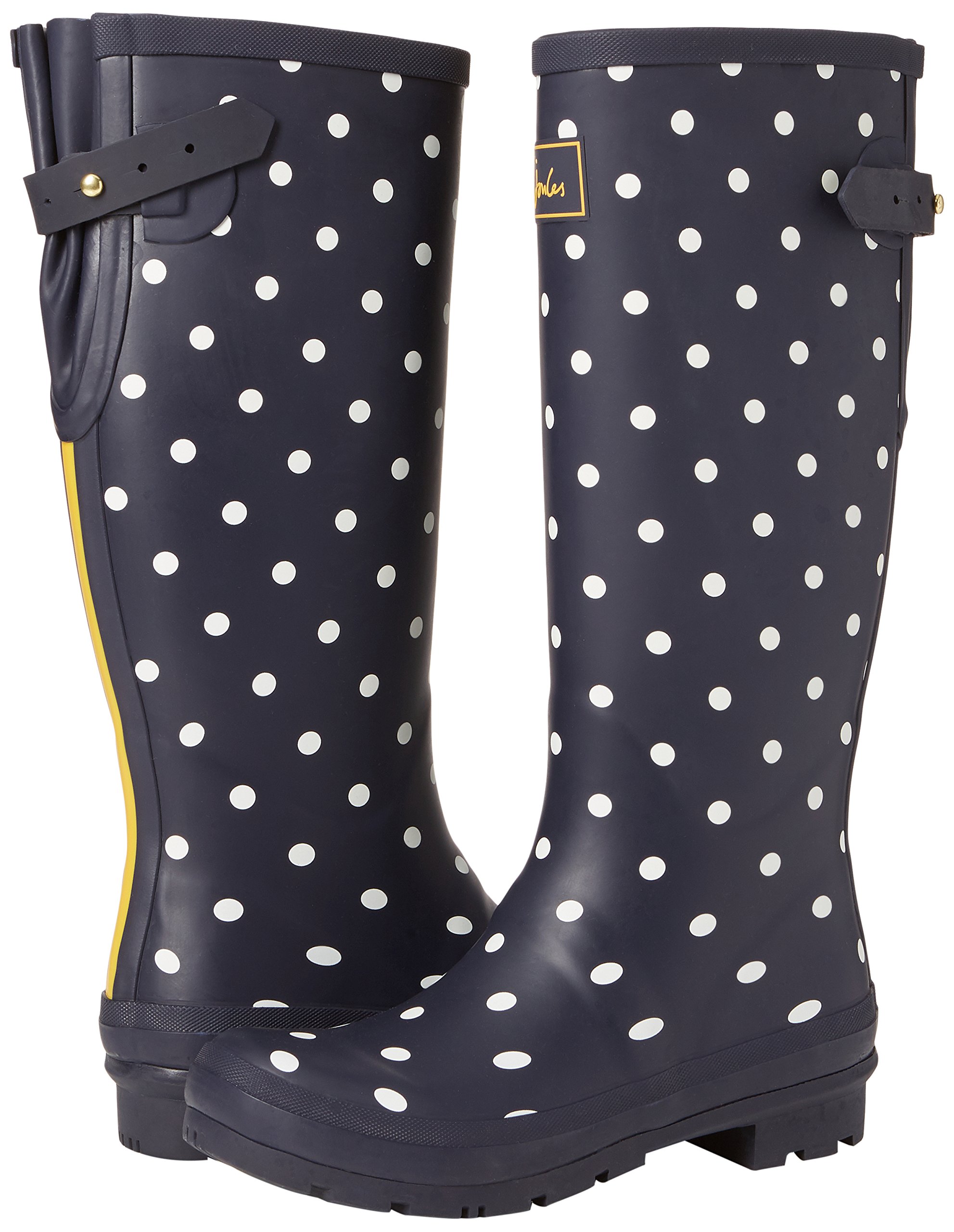 Joules Estampado Welly, Bota de agua Mujer, Azul (French Navy), 38 EU
