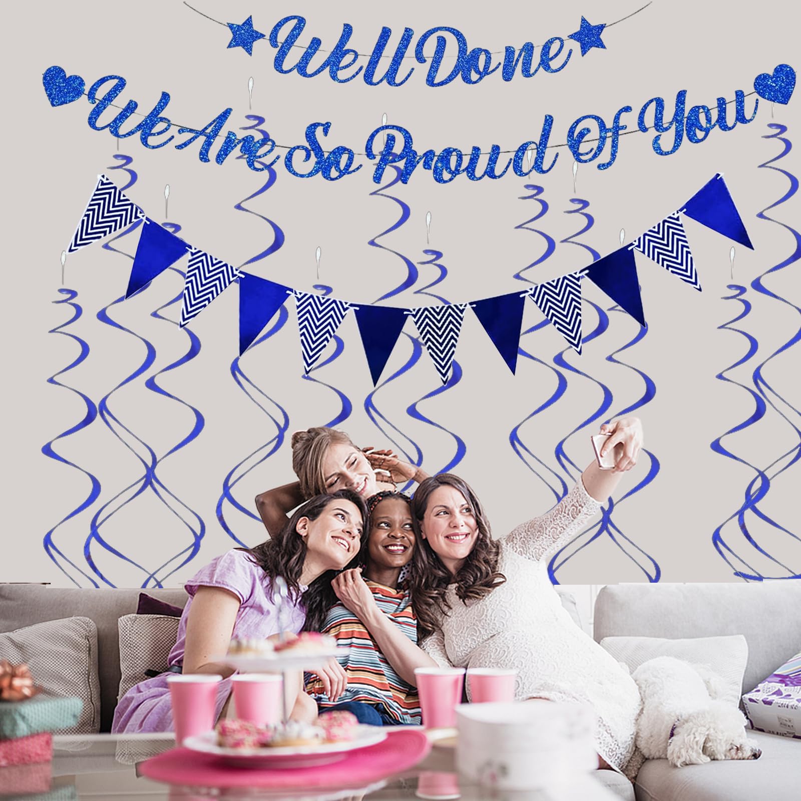 Graduation Decorations Congratulations Party Banner - Image 3