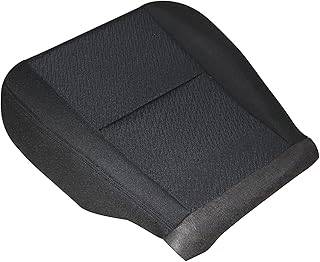 Driver Side Bottom Replacement Cloth Seat Cover Black Compatible with Chevy Silverado GMC Sierra Tahoe Suburban Avalanche Yukon 2007 2008 2009 2010 2011 2012 2013 2014