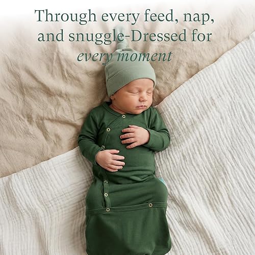 Miniatura 9 de PurComfy Set de regalo de ropa de bambú para recién nacido canastilla de 14 piezas con saco de dormir, esenciales para bebés varones - Set de bambú