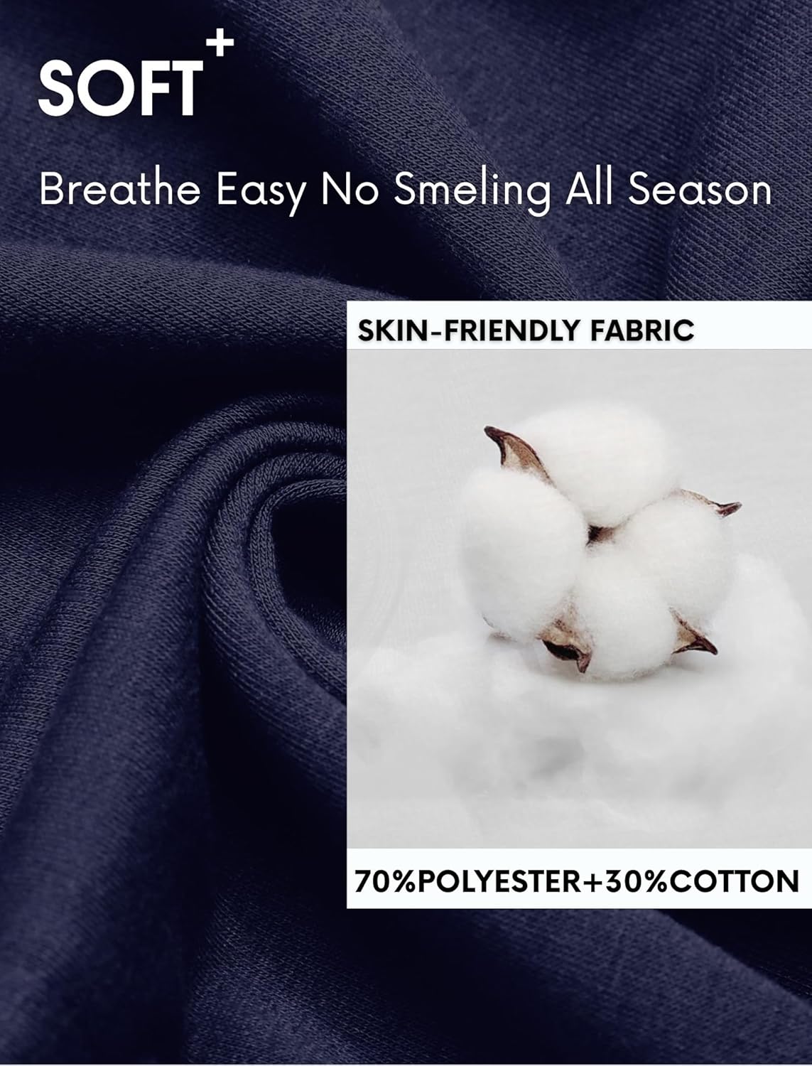 Deyeek Men's Tear Away Pants 2 Side Snap Open Bottom Sweatpants Loose Fit Casual Post Surgery Pants with Pockets - Image 5