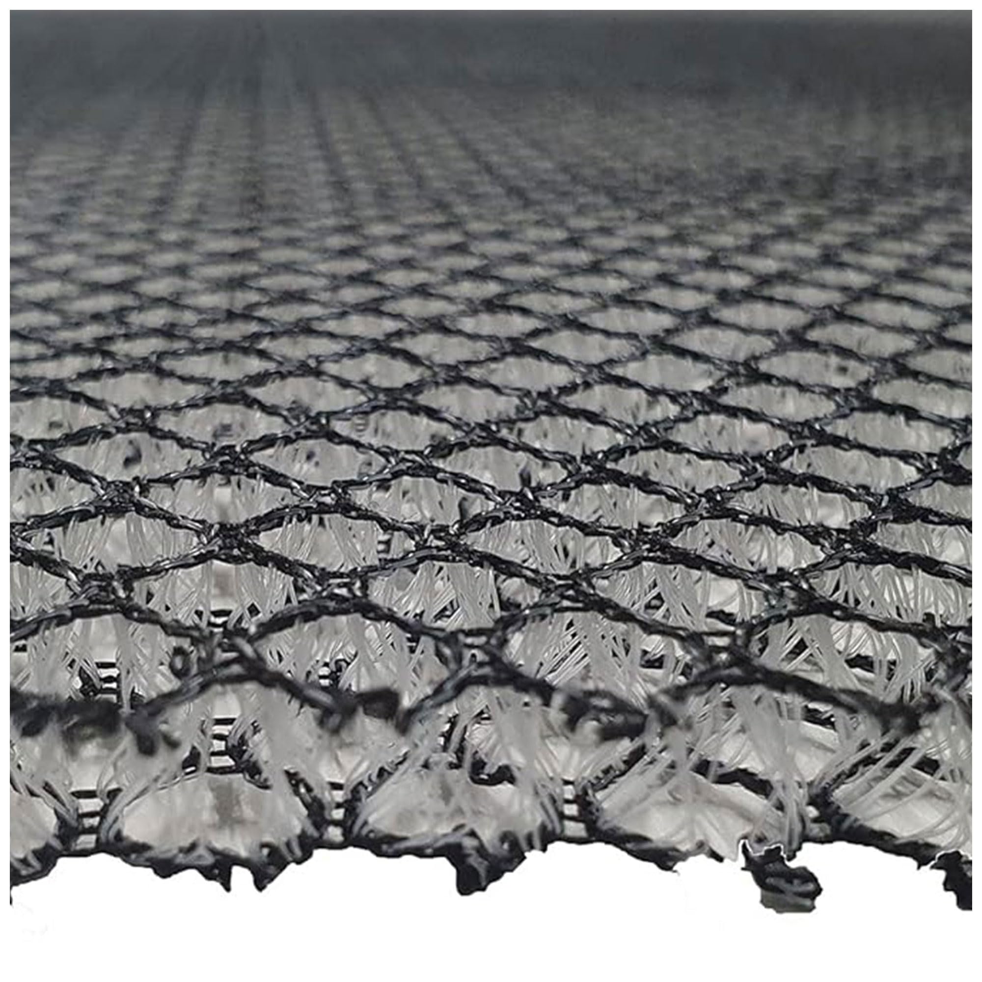 Malla de aire, 10 mm de carbono, 410 g/m², diferentes longitudes, 160 cm x 200 cm, precio base por m²: 17,31 €
