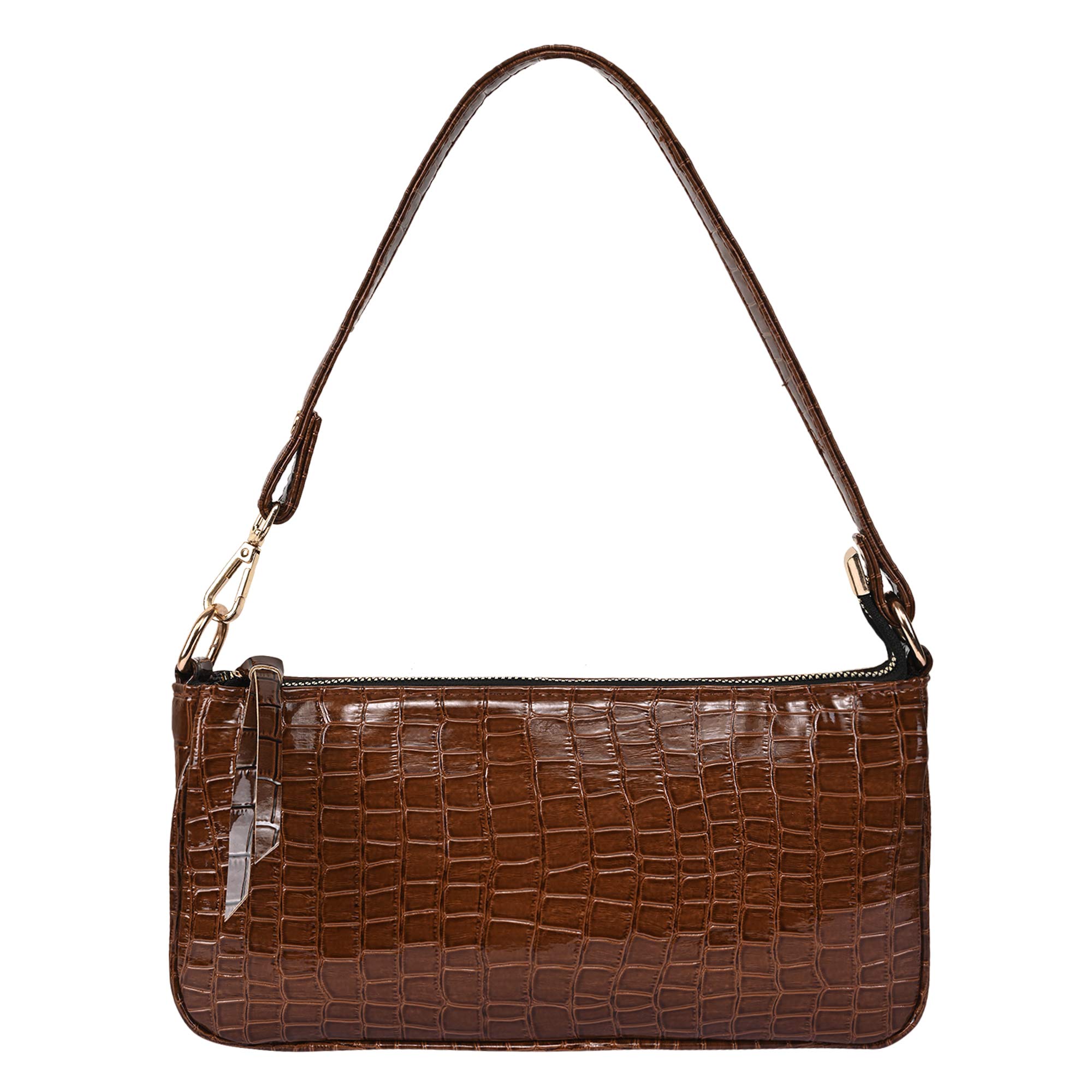 LX Small Shoulder Bags For Women Mini Handbags Small Size Stylish Ladies Purse With Croc Pattern (MC-12) (B0CY8LBKQ8) Amazon Price History, Amazon Price Tracker