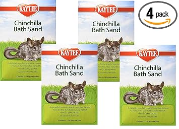 (4 Pack) Kaytee Chinchilla Bath Sand