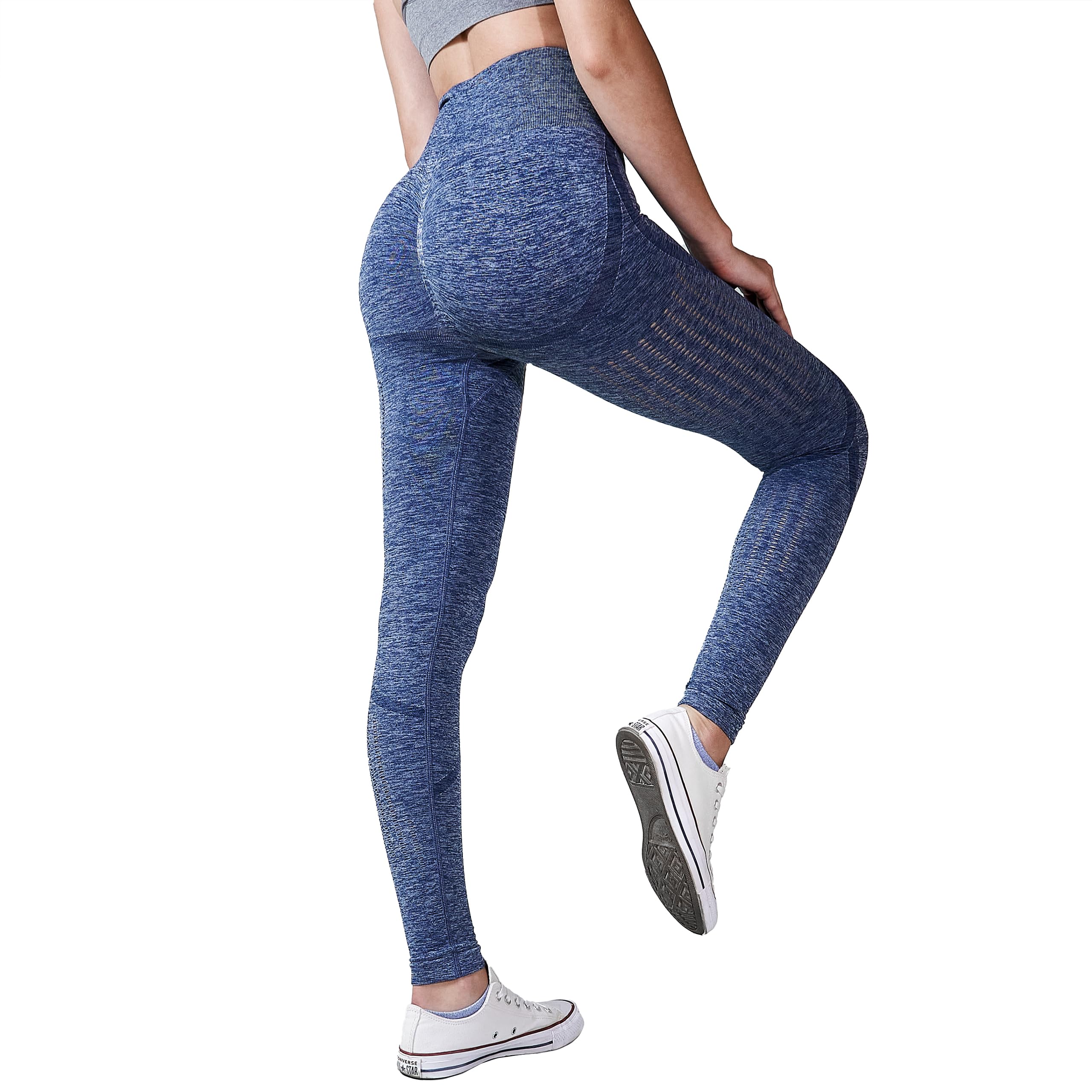 Damen Push Up Leggins | Sportleggings für Damen | Damen-Sportbekleidung | Damen-Leggings | Push-Up Leggings mit hoher Taille und elastischem Effekt