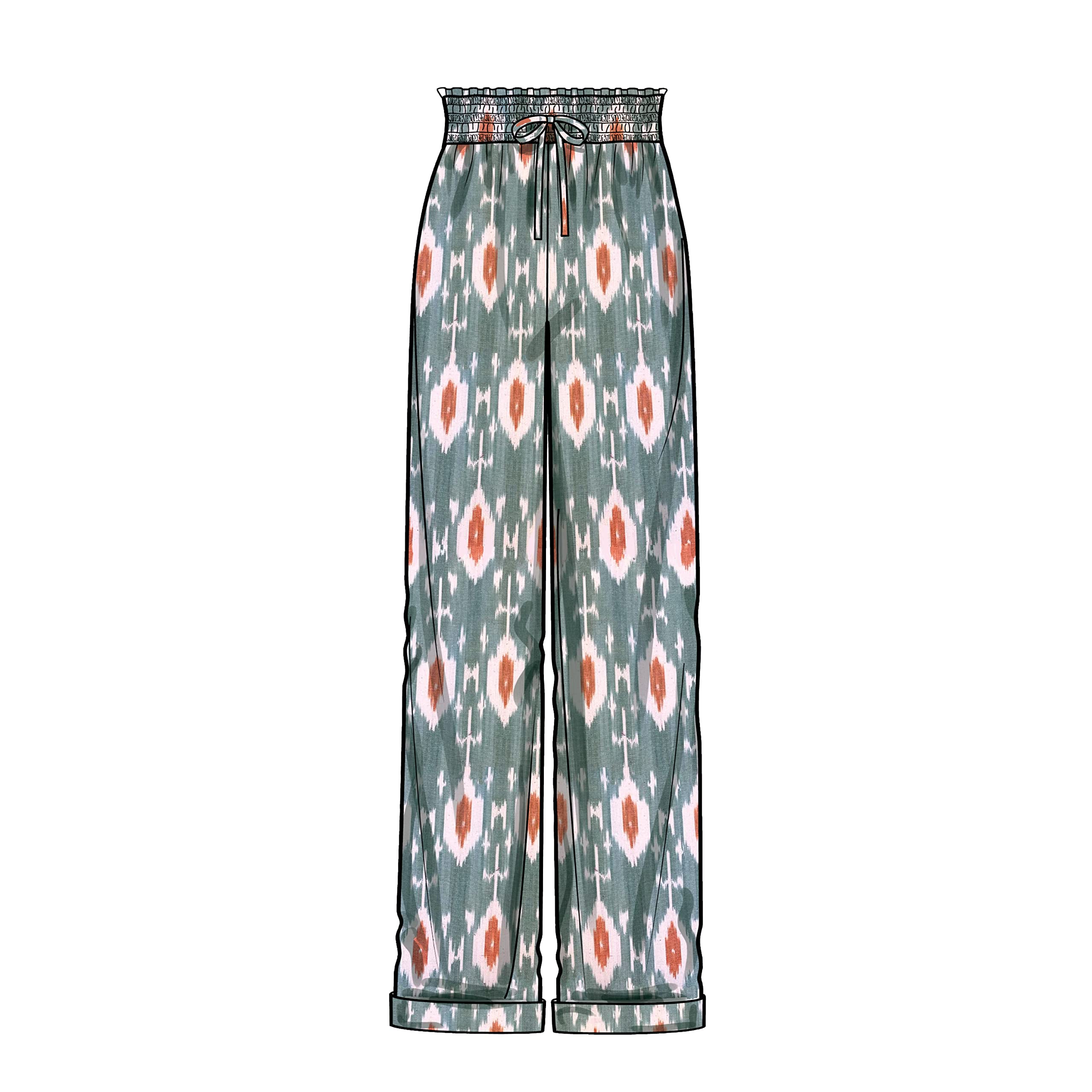 Simplicity SS9549A Pantaloni da donna, pantaloncini e gonna A 6-8