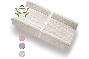 Organic Cotton Contoured Dresser Changing Table Topper