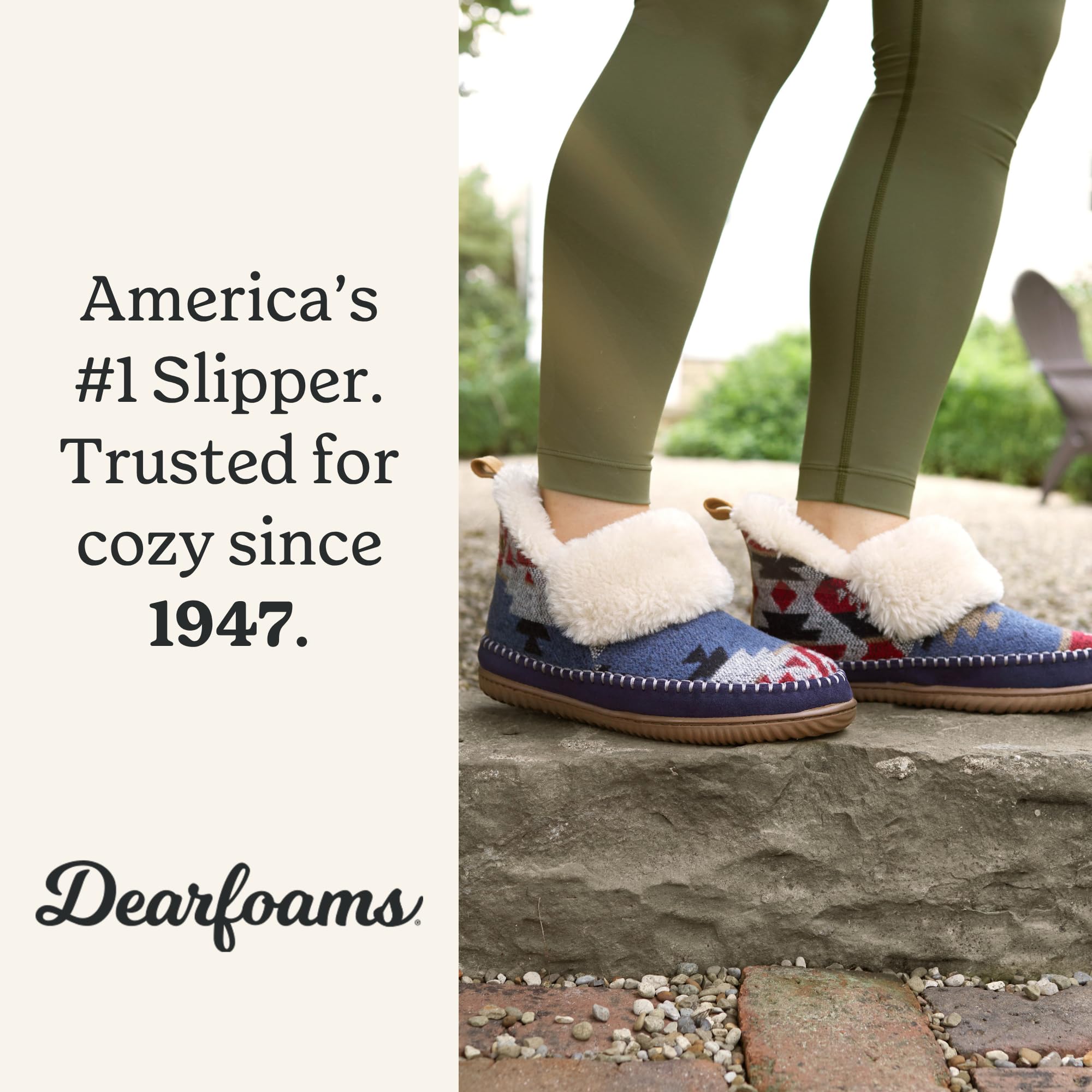 Dearfoams Women's Moritz Mountain Energy Return Technology Bootie