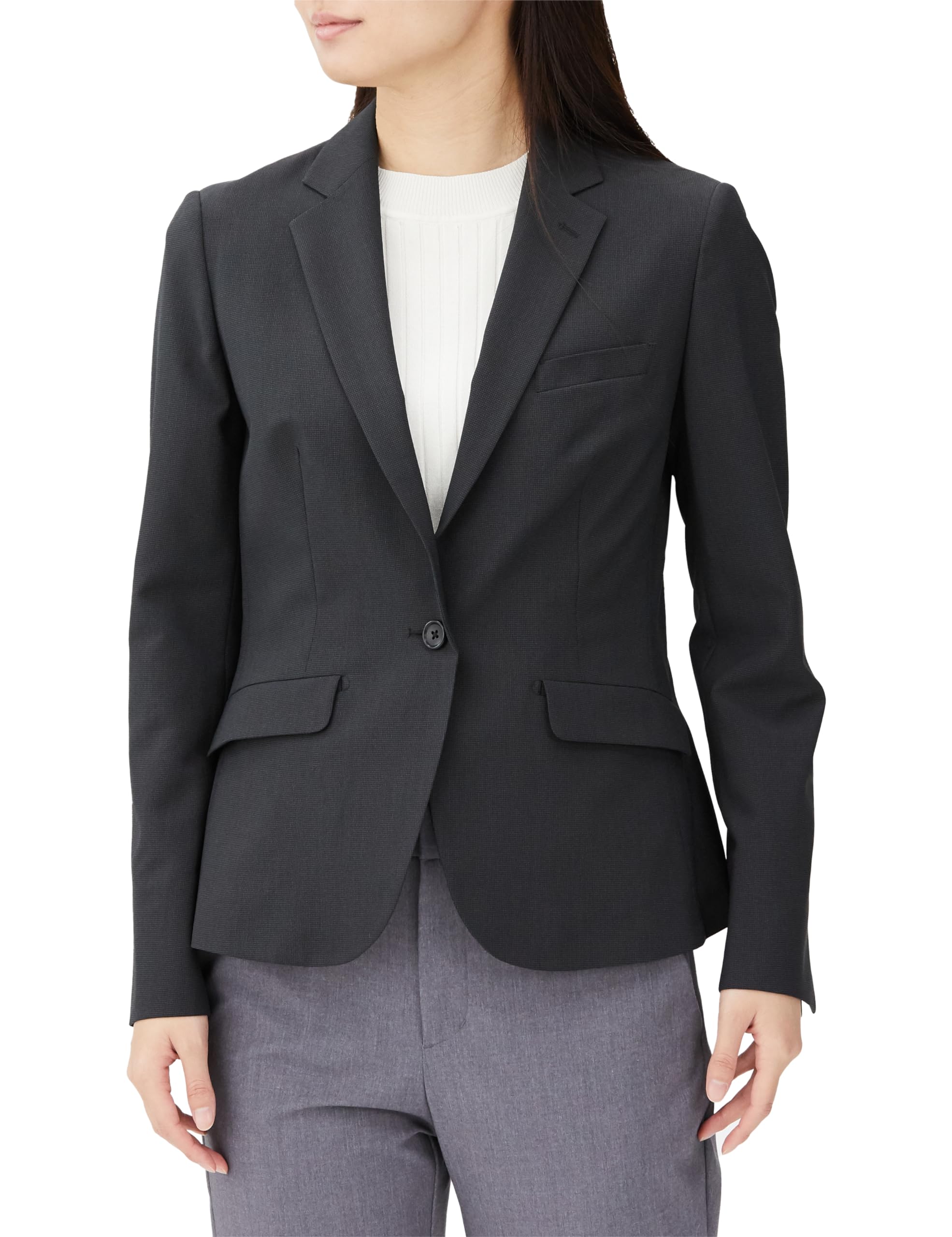 Amazon | [オリヒカ] ジャケット 洗える ストレッチ スーツ