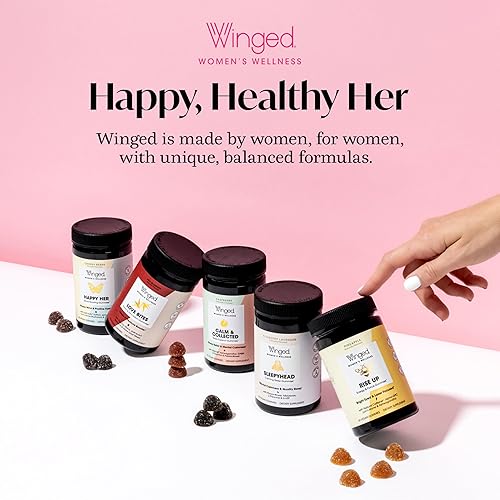 Miniatura 7 de Winged Wellness Glow Up AM, colágeno en polvo para mujeres, suplemento de belleza matutina para piel brillante con péptidos de colágeno hidrolizados