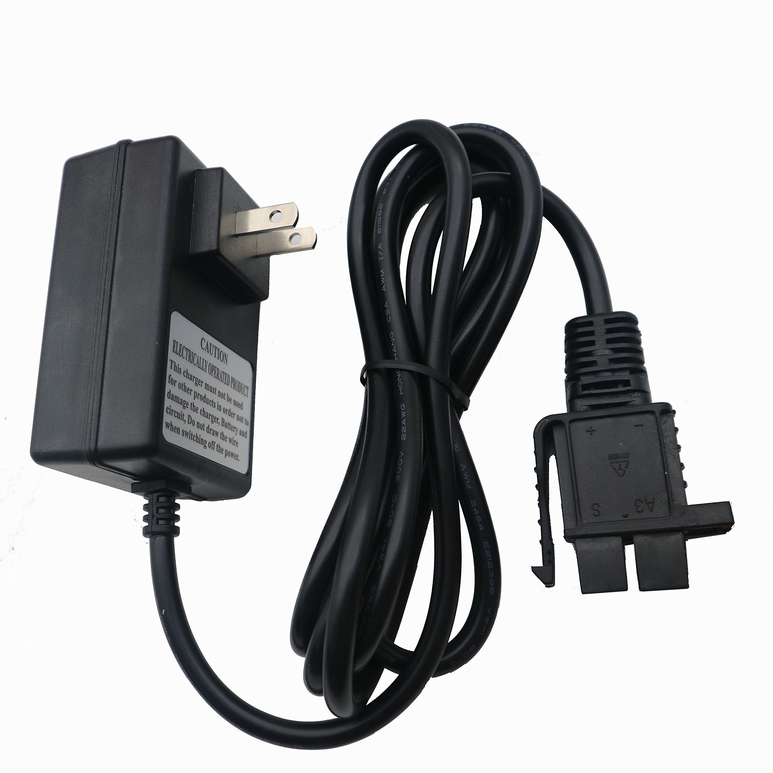B Plug - Cargador de coche de 12 V para niños, cargador de batería de 12 voltios para Motion Trendz Mega Trendz Yamaha Raptor ATV Disney FJ Cruiser Ride On Car 8