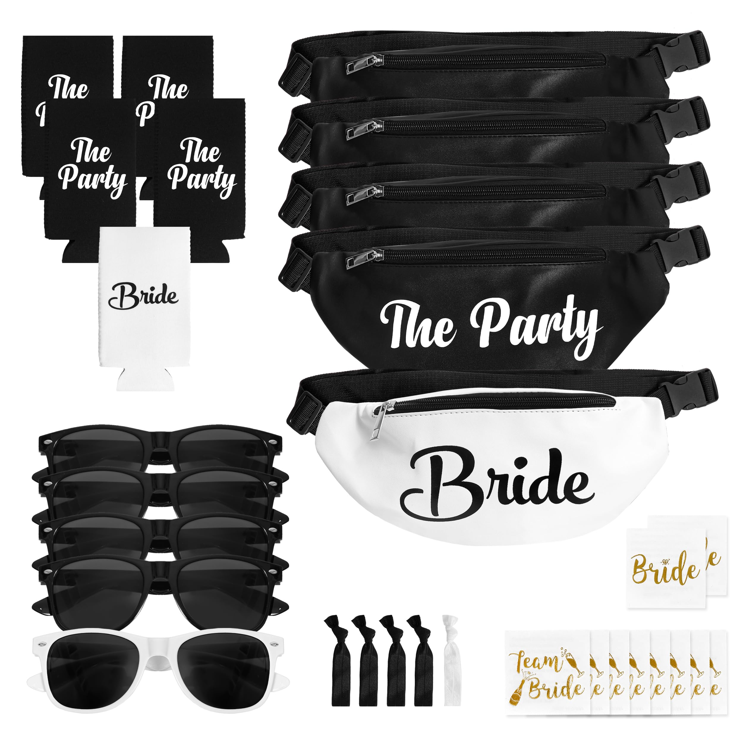NWT BACHELORETTE party bundle Amazon.com | Bachelorette Fanny Pack Set (12 pack) Includes  main image 4
