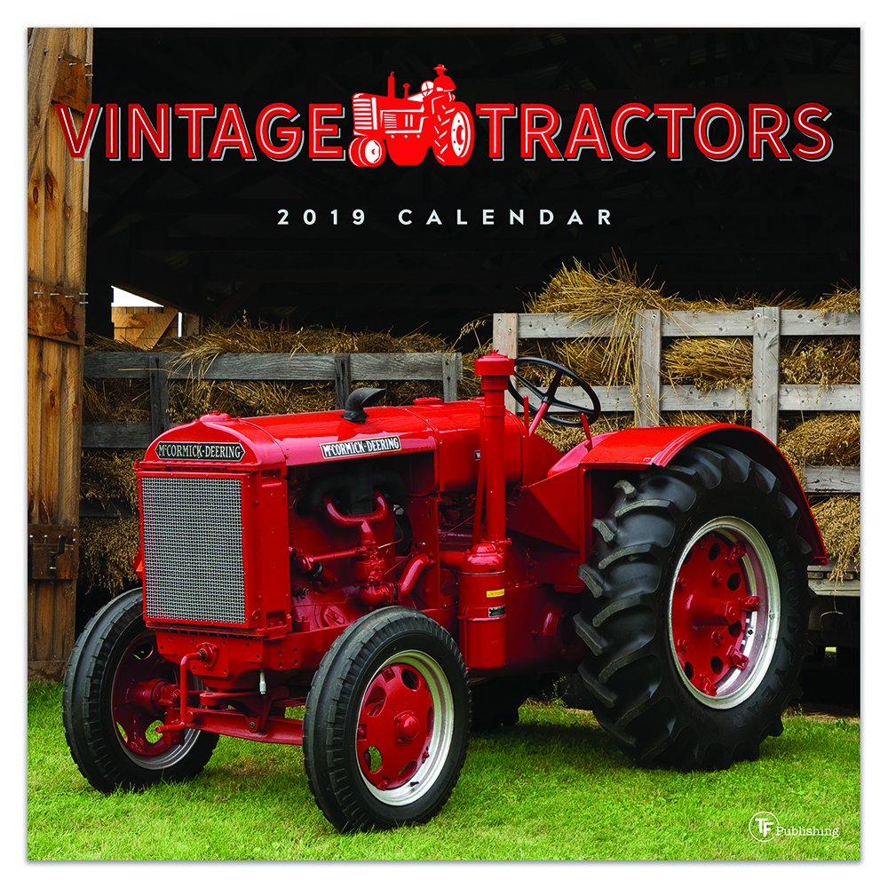 Vintage Tractors 2019 Calendar
