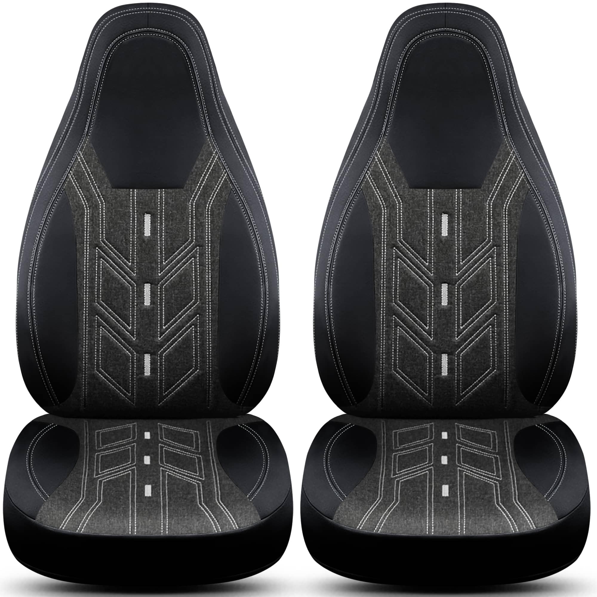 Bremer Sitzbezüge Schwarz/Anthrazit Wohnmobil Sitzbezüge Für Lmc Liberty Cruiser Breezer Bc4